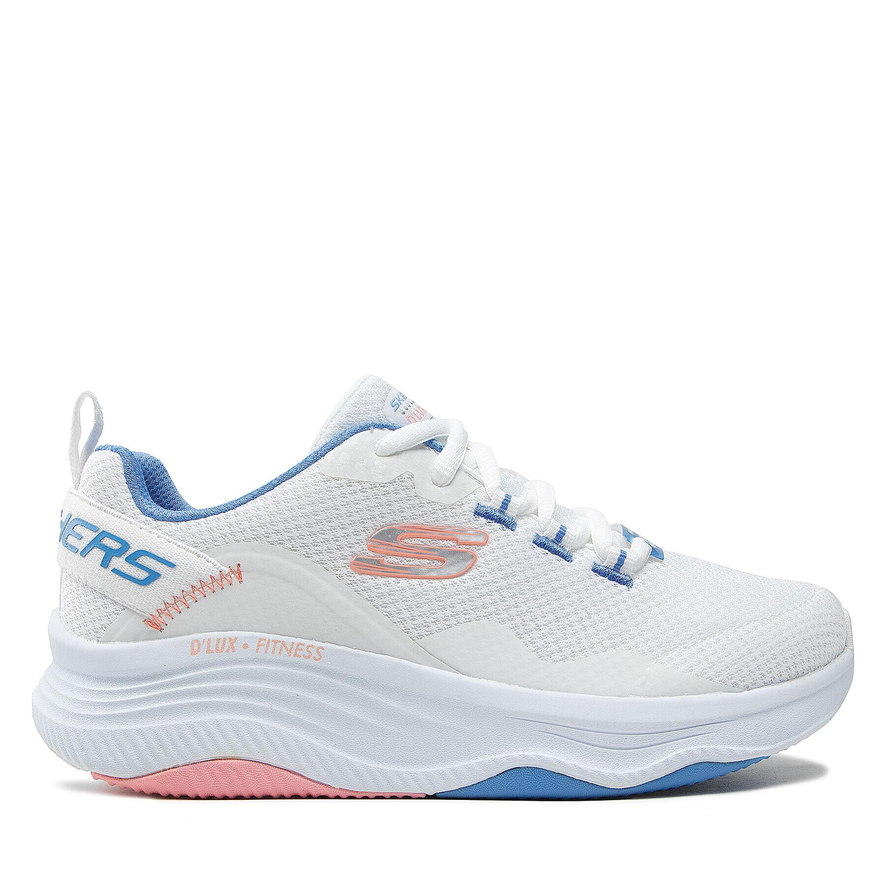 Skechers Boty Roam Free 149835/WMLT Bílá - Pepit.cz