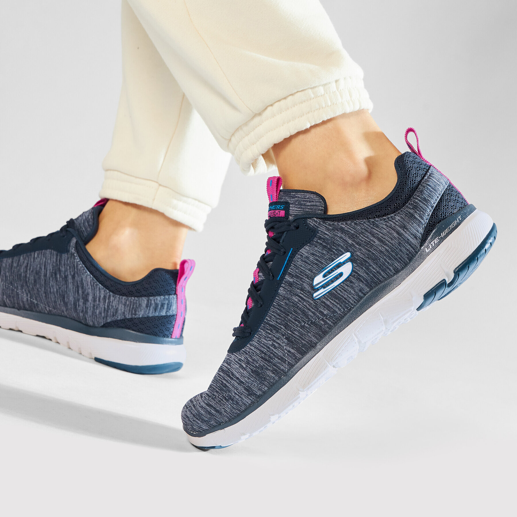 Skechers Boty Steady Energy 149294/NVY Tmavomodrá - Pepit.cz