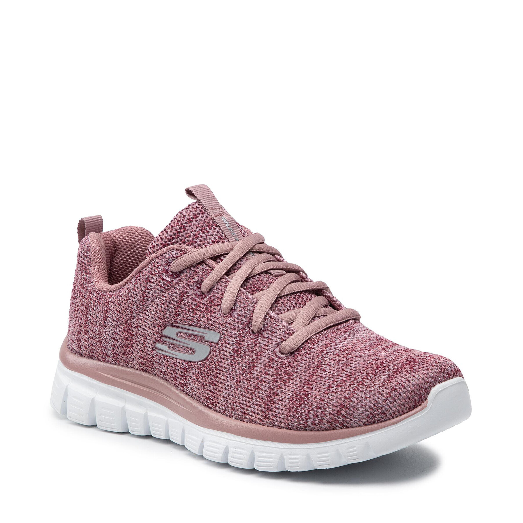 Skechers Boty Twisted Fortune 12614/MVE Růžová - Pepit.cz