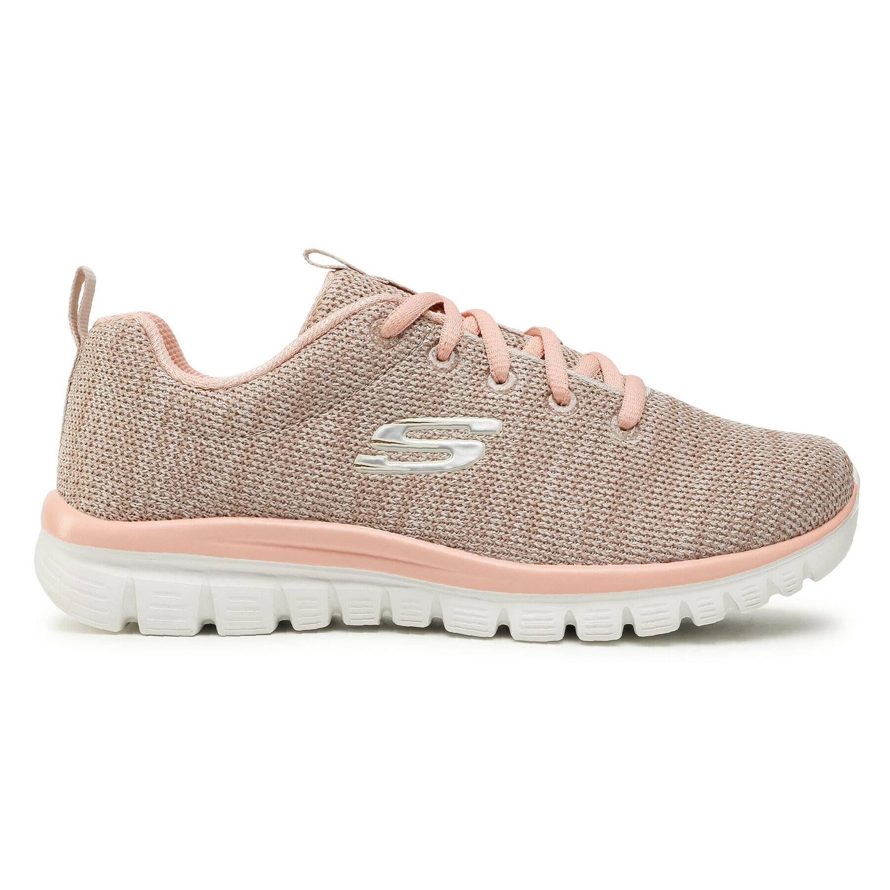 Skechers Boty Twisted Fortune 12614/NTCL Béžová - Pepit.cz