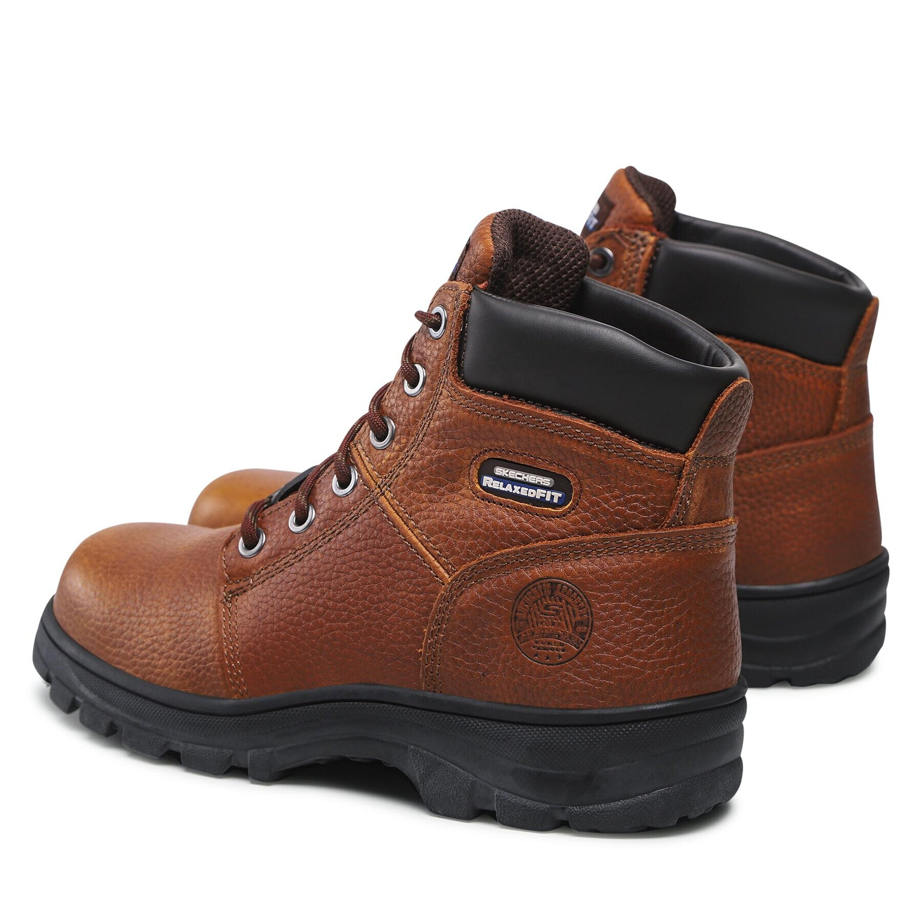 Skechers Boty Workshire 77009EC/BRN Hnědá - Pepit.cz