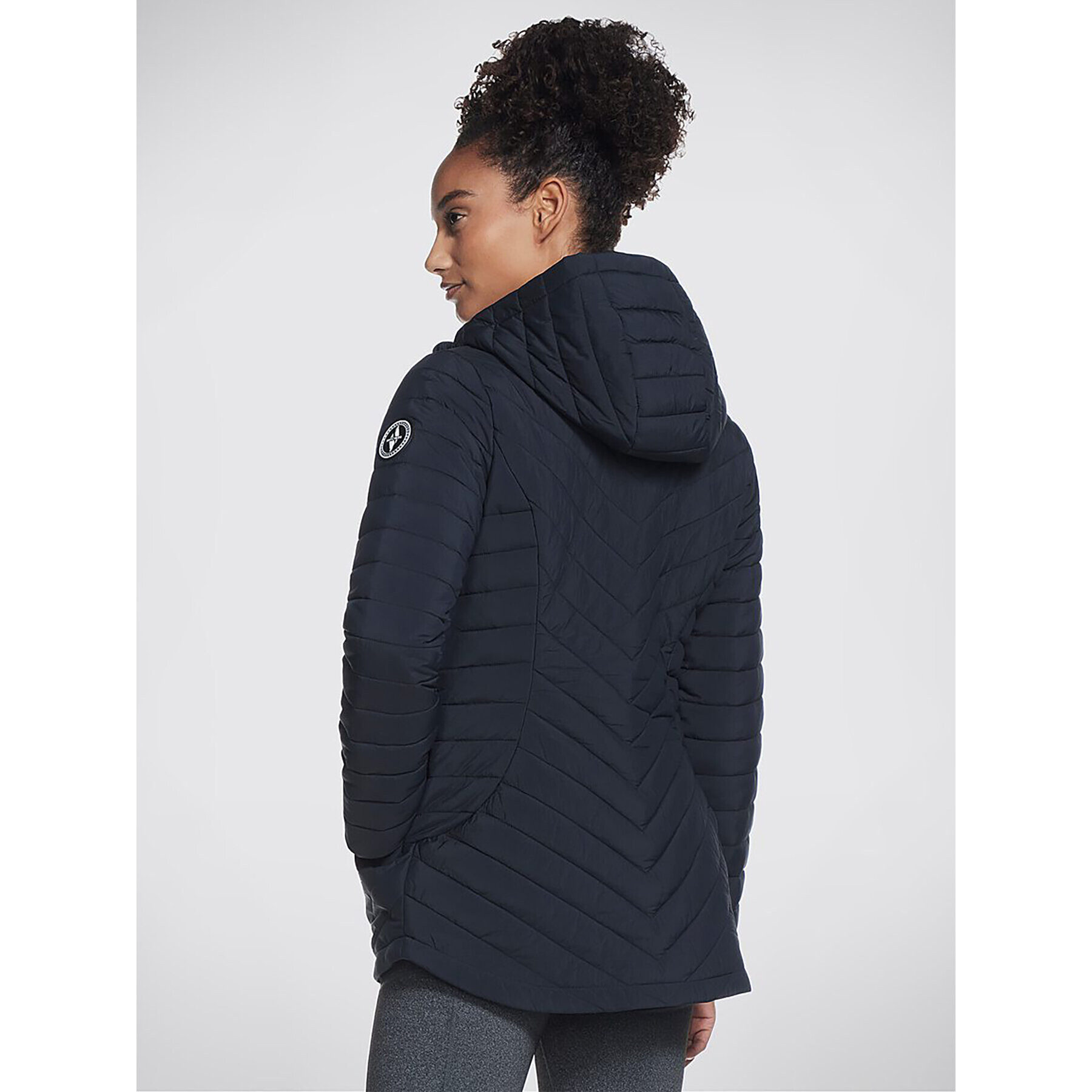 Skechers Bunda anorak Goshield Everyday Parka JA5 Černá Regular Fit - Pepit.cz