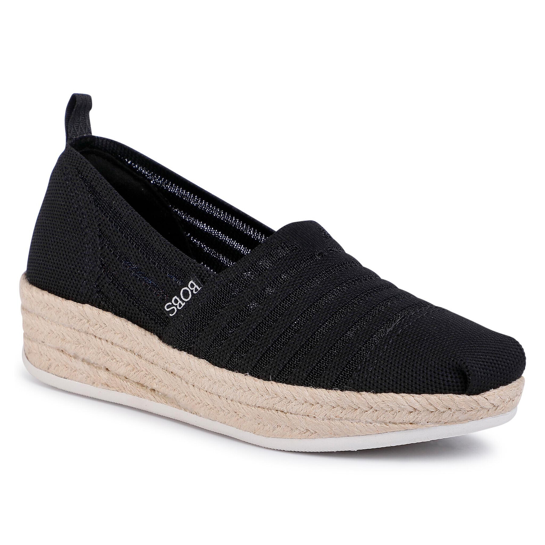 Skechers Espadrilky BOBS Homestretch 113001/BLK Černá - Pepit.cz