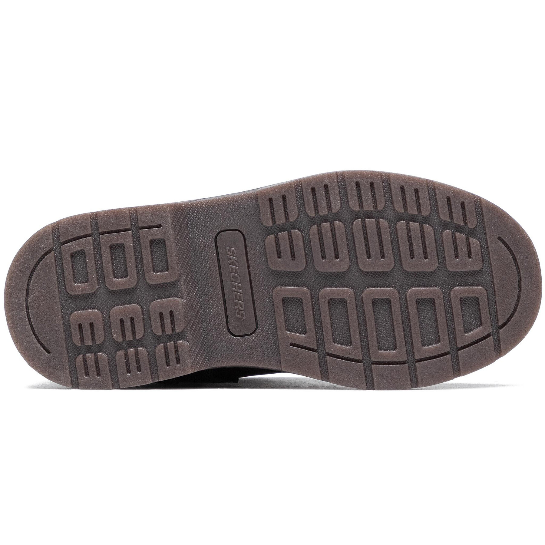 Skechers Kotníková obuv Bardley 405641L/CHOC Hnědá - Pepit.cz