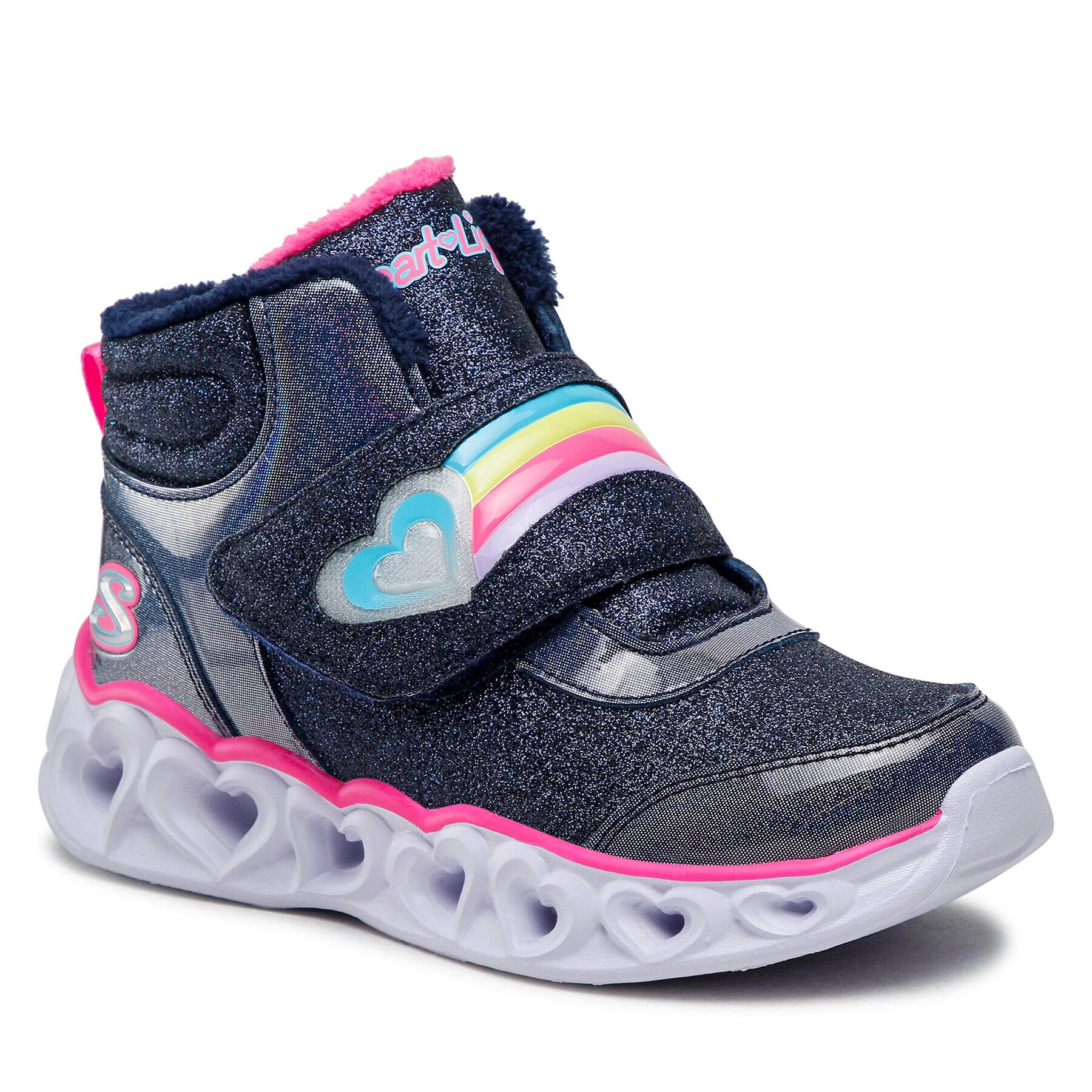 Skechers Kotníková obuv Brilliant Rainbow 302669L/NVPK Tmavomodrá - Pepit.cz