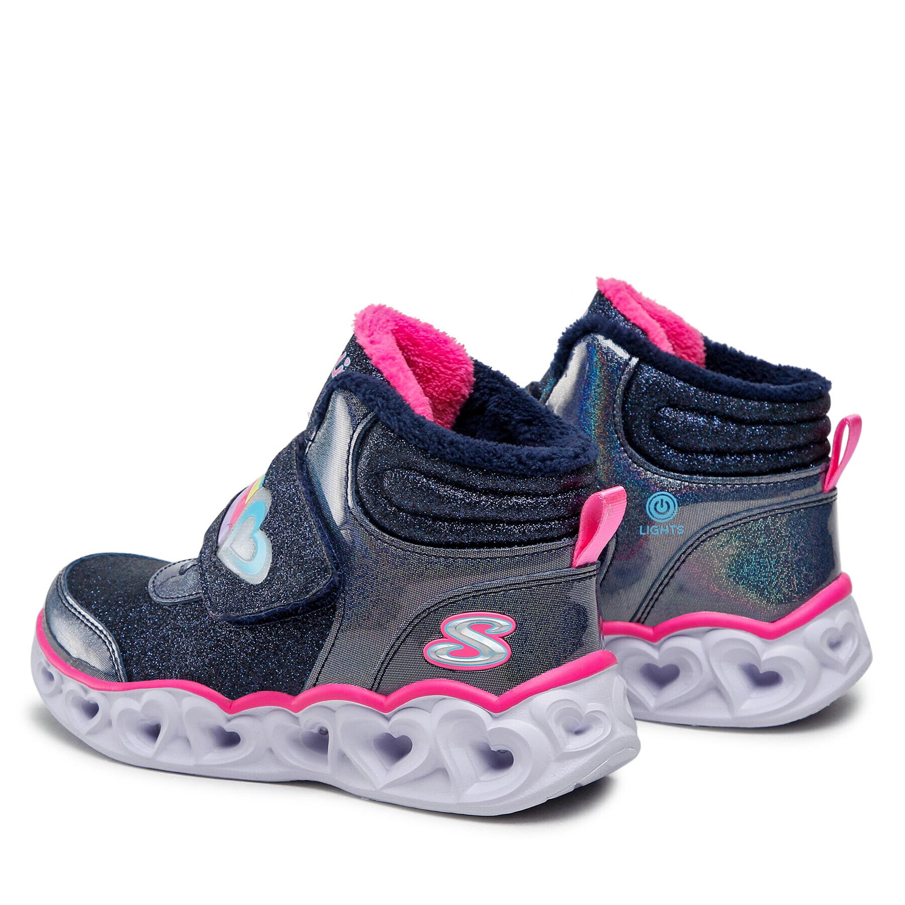 Skechers Kotníková obuv Brilliant Rainbow 302669L/NVPK Tmavomodrá - Pepit.cz