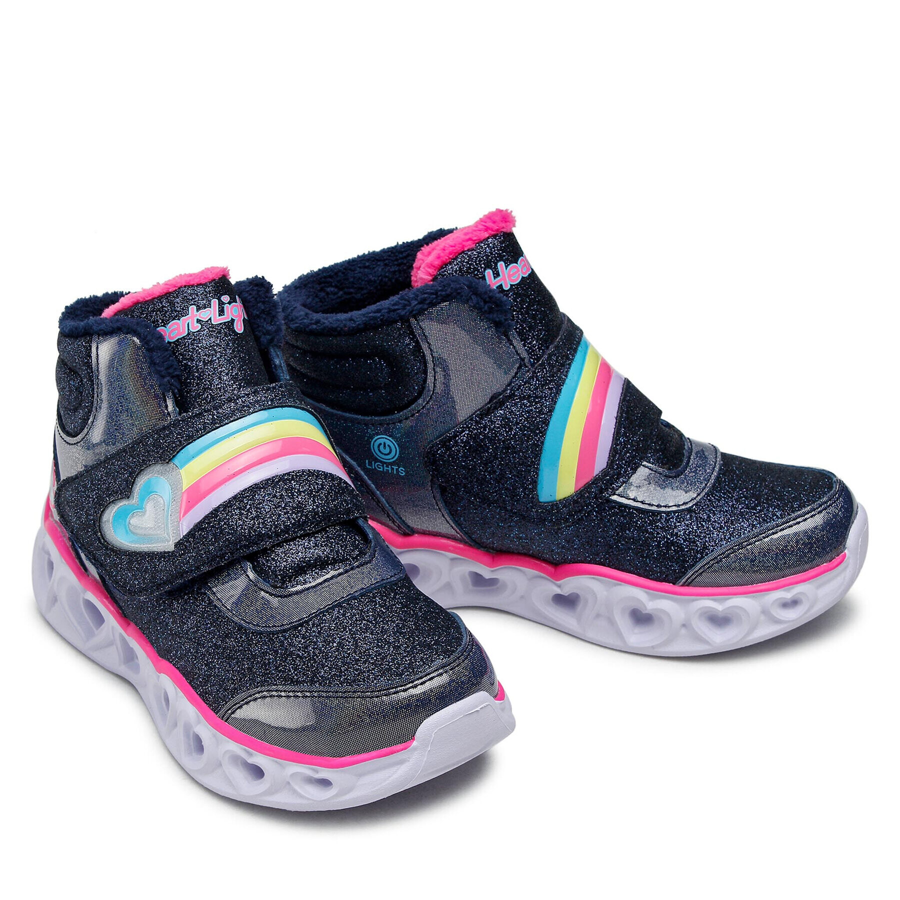 Skechers Kotníková obuv Brilliant Rainbow 302669L/NVPK Tmavomodrá - Pepit.cz