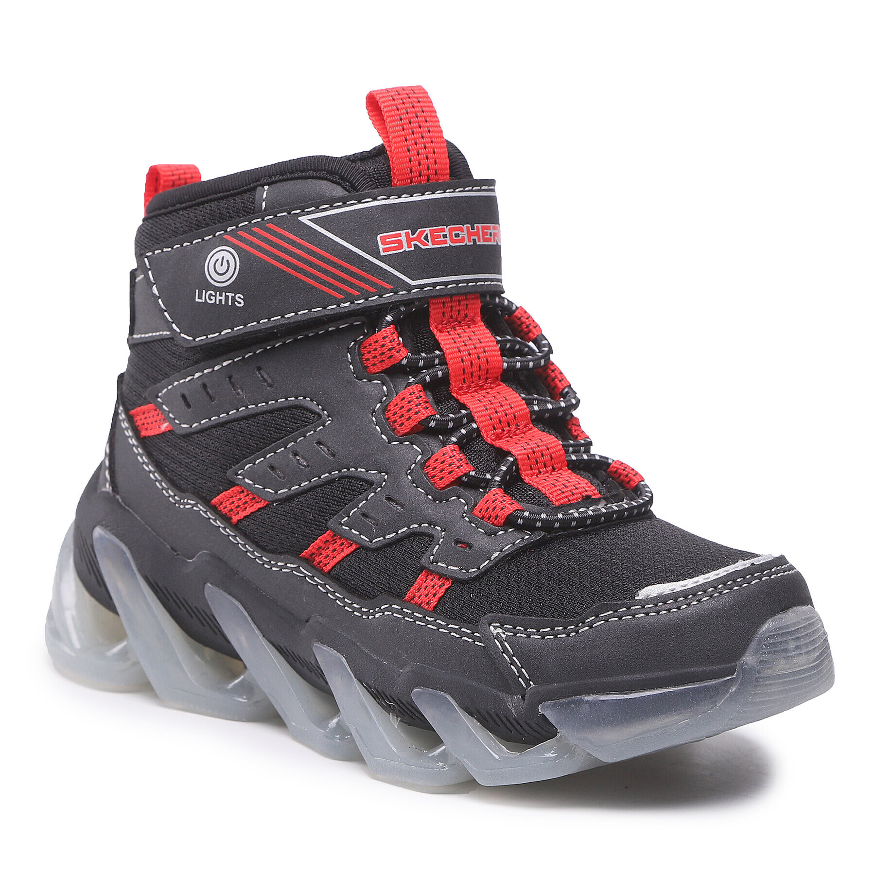 Skechers Kotníková obuv Flash Breeze 400131L/BKRD Černá - Pepit.cz