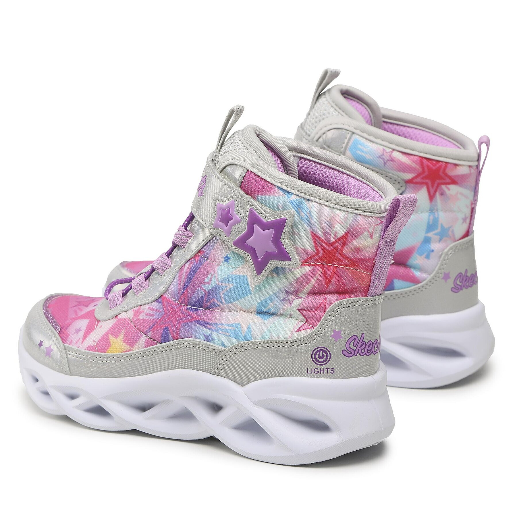 Skechers Kotníková obuv Sweet Starz 302690L/SMLT Šedá - Pepit.cz