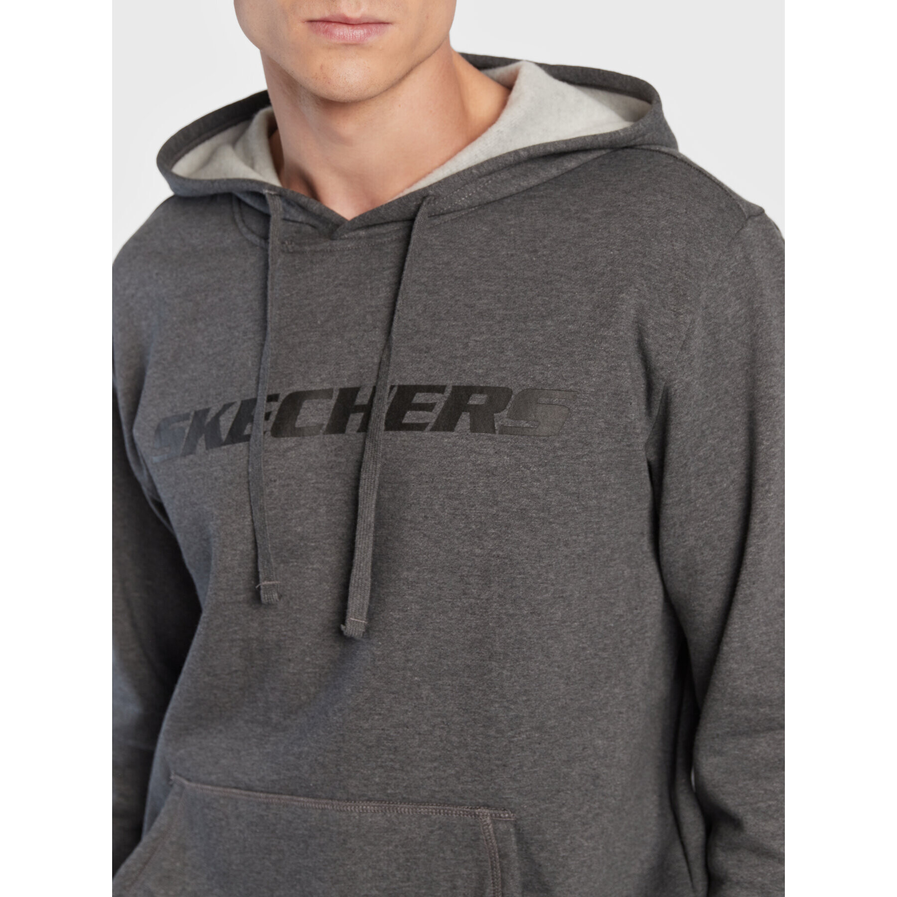 Skechers Mikina Apparel Heritage MHD12 Šedá Regular Fit - Pepit.cz