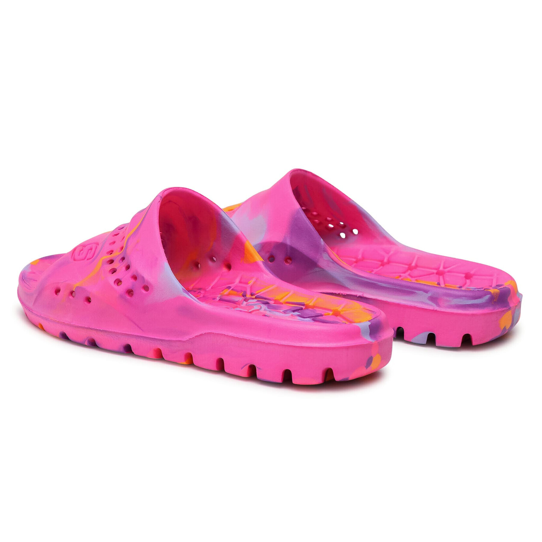 Skechers Nazouváky Color Splashed 86781L/HPMT Růžová - Pepit.cz