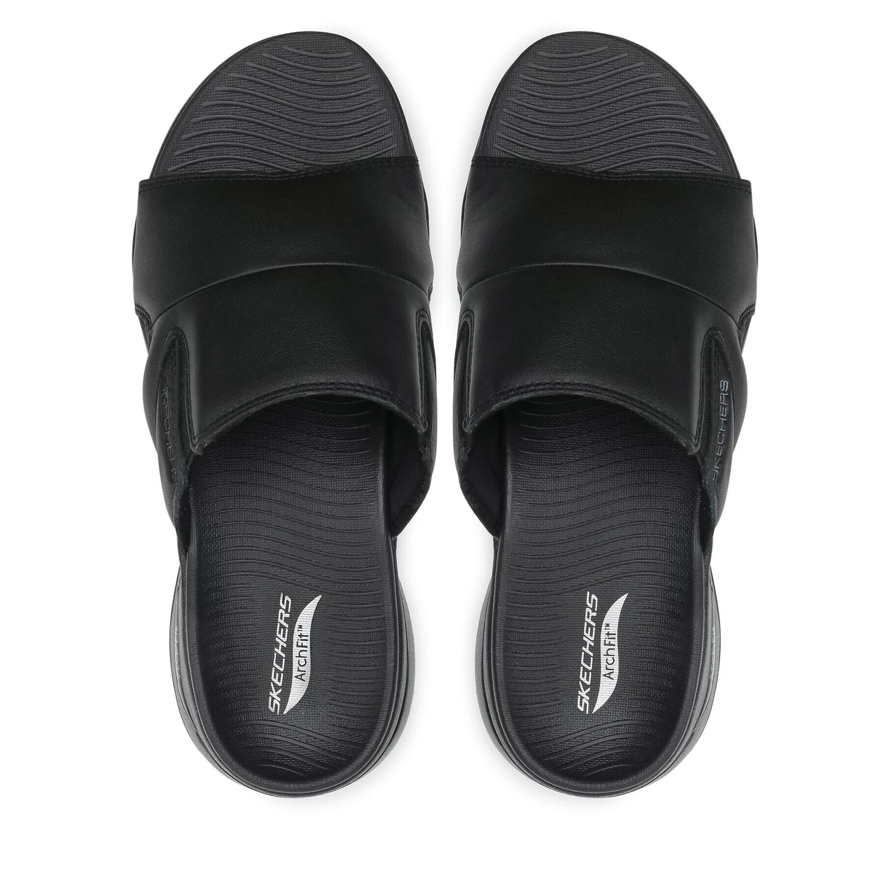 Skechers Nazouváky Go Walk Arch Fit Sandal 229023/BBK Černá - Pepit.cz