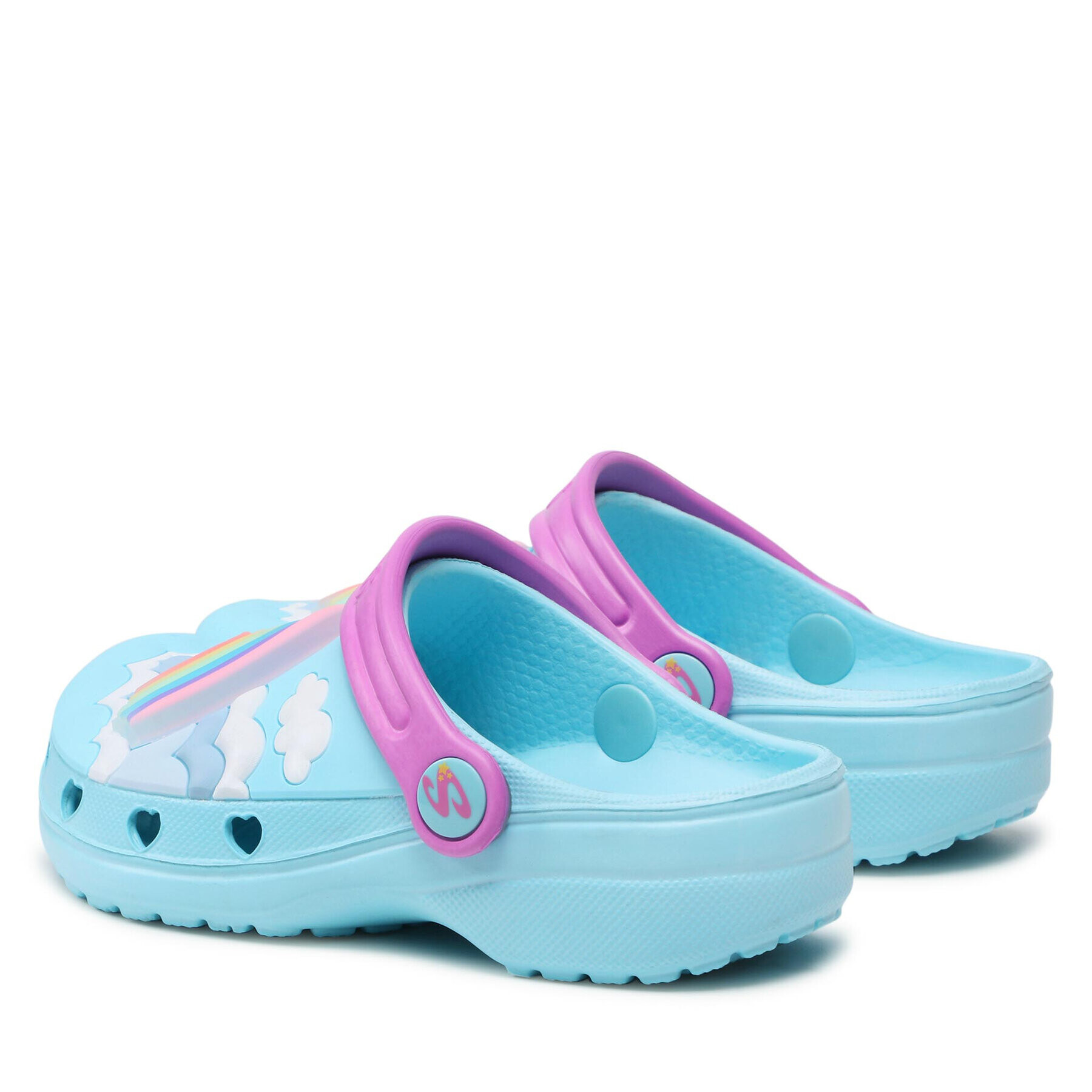 Skechers Nazouváky S Lights-Heart Charmer 308027L/BLMT Modrá - Pepit.cz