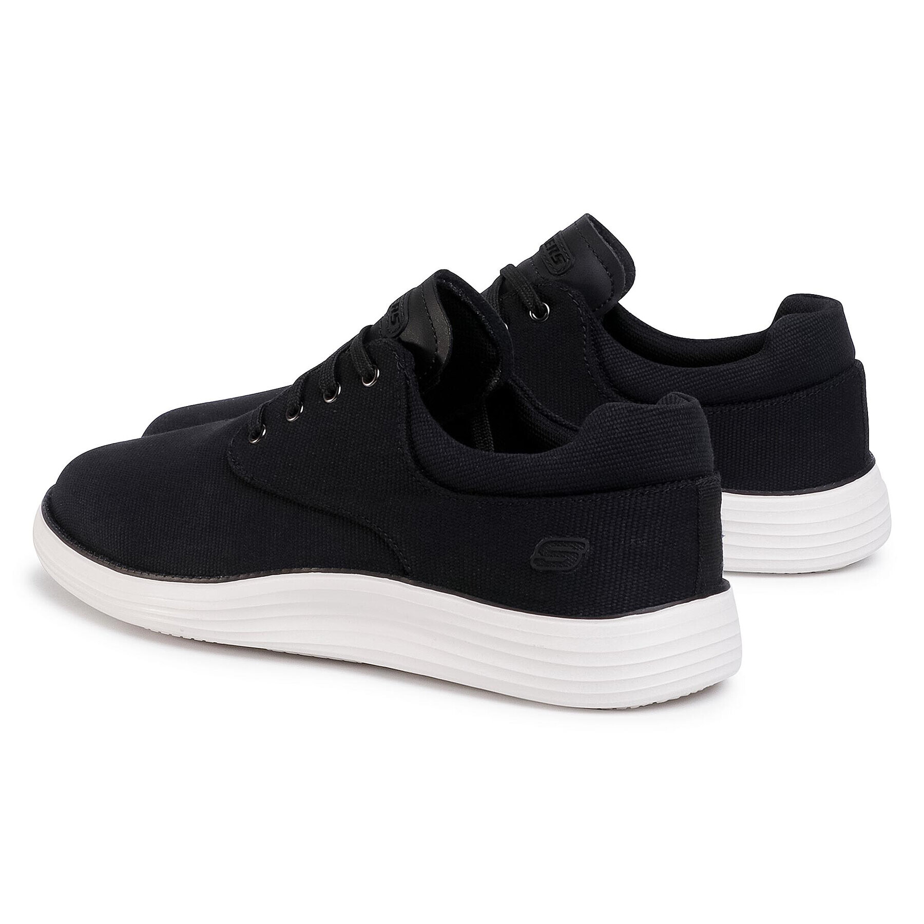 Skechers Polobotky Burbank 204083/BLK Černá - Pepit.cz