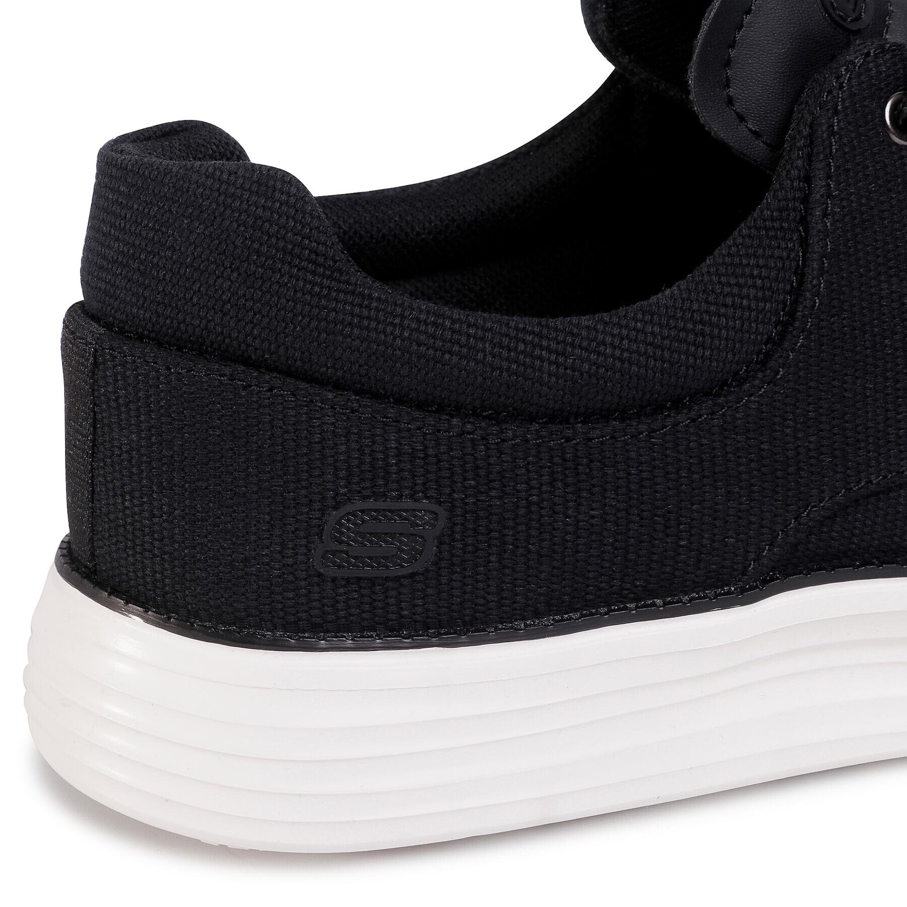 Skechers Polobotky Burbank 204083/BLK Černá - Pepit.cz