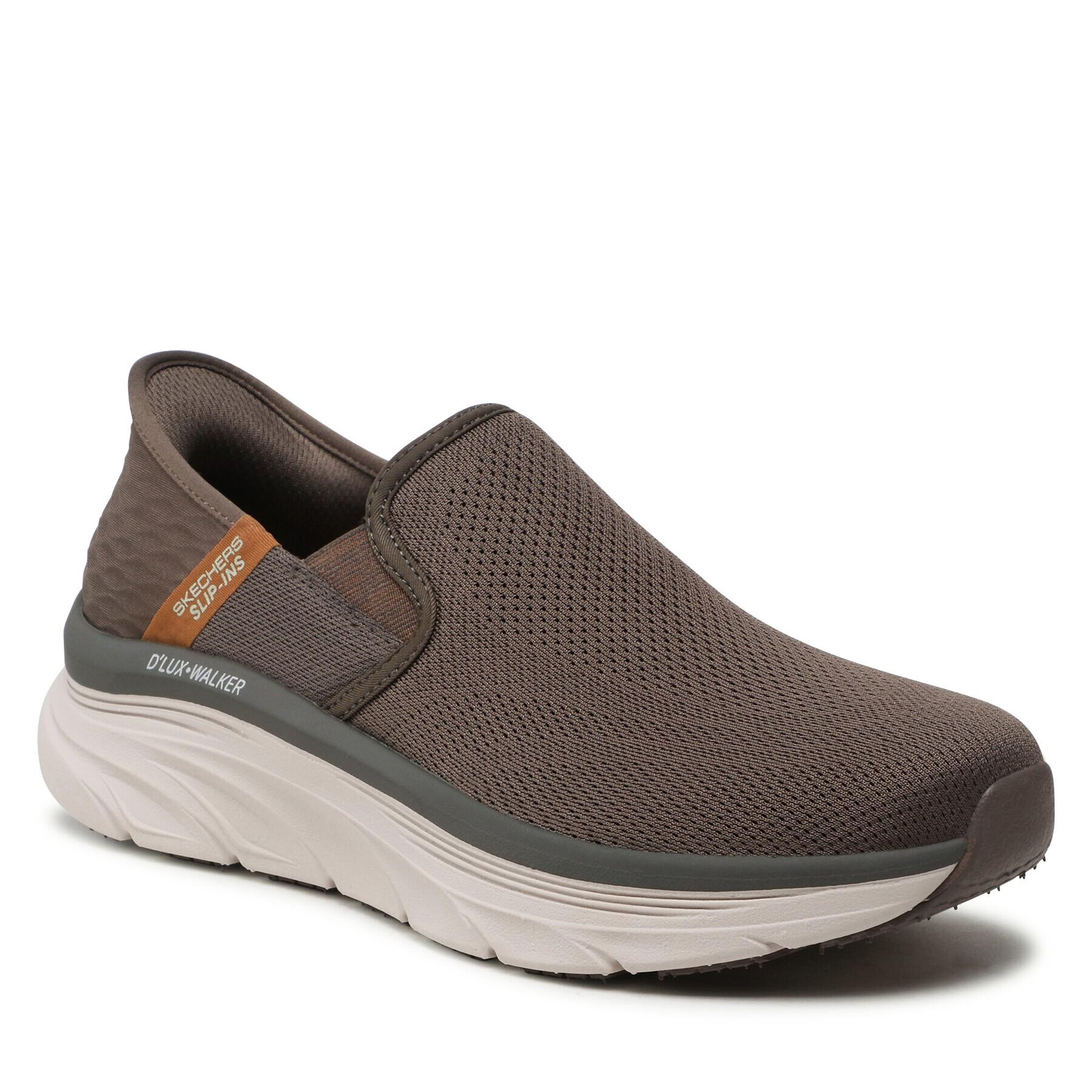 Skechers Polobotky D'Lux Walker Orford 232455 Hnědá - Pepit.cz