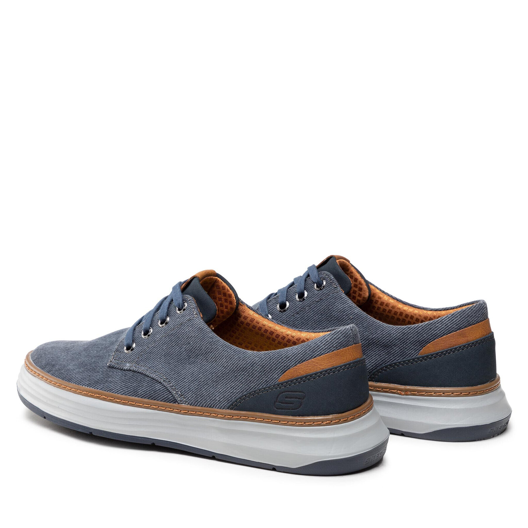 Skechers Polobotky Ederson 65981/NVY Tmavomodrá - Pepit.cz