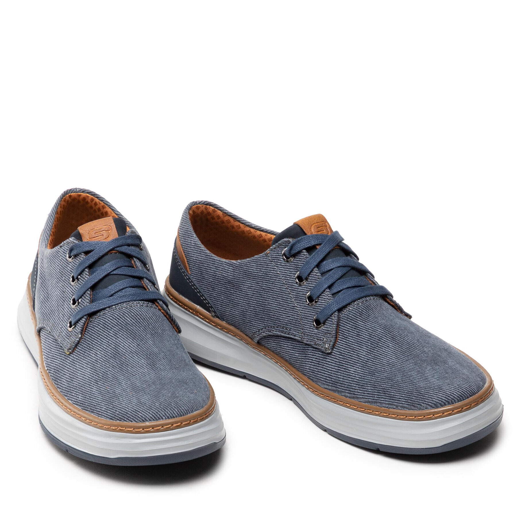 Skechers Polobotky Ederson 65981/NVY Tmavomodrá - Pepit.cz