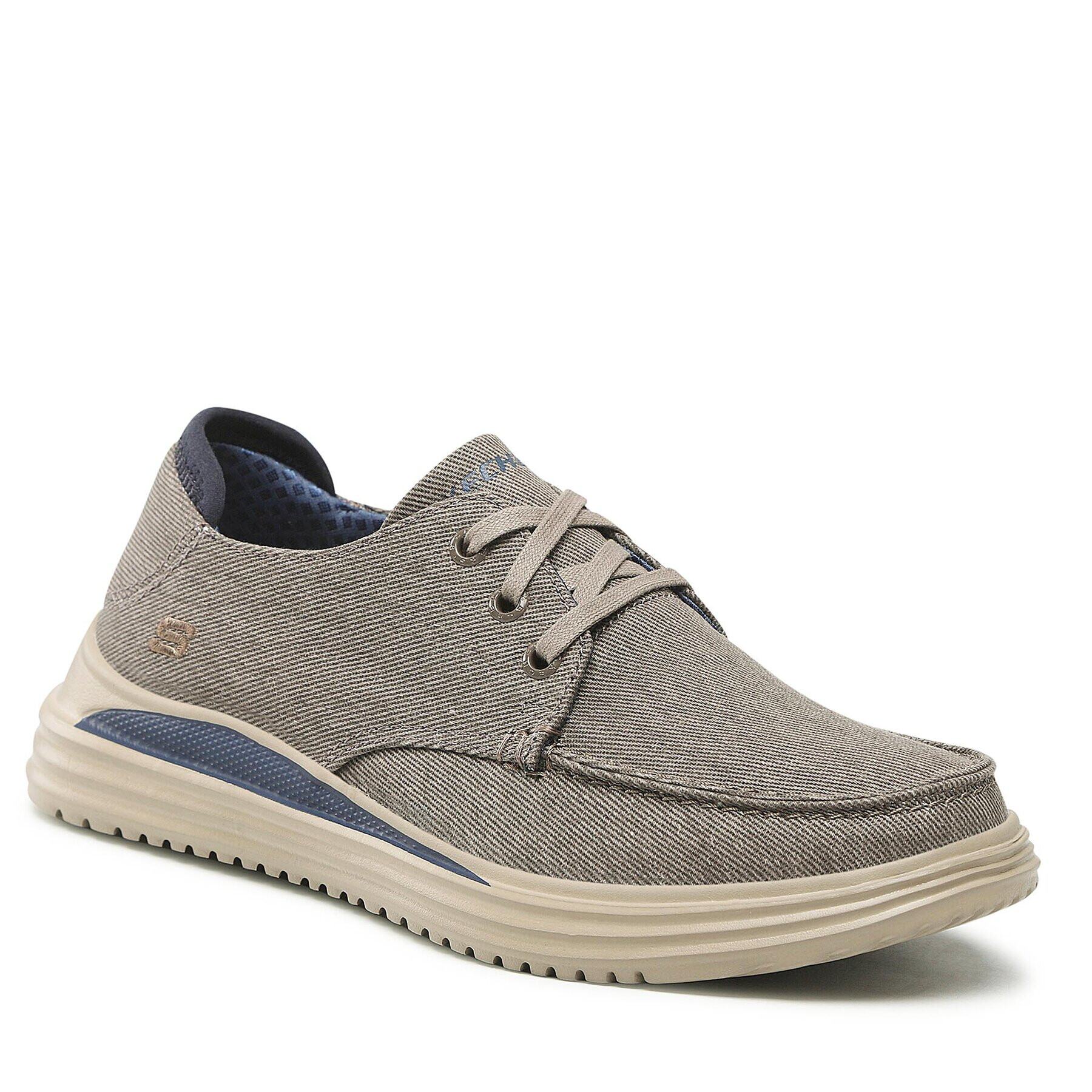 Skechers Polobotky Forenzo 204471/KHK Šedá - Pepit.cz