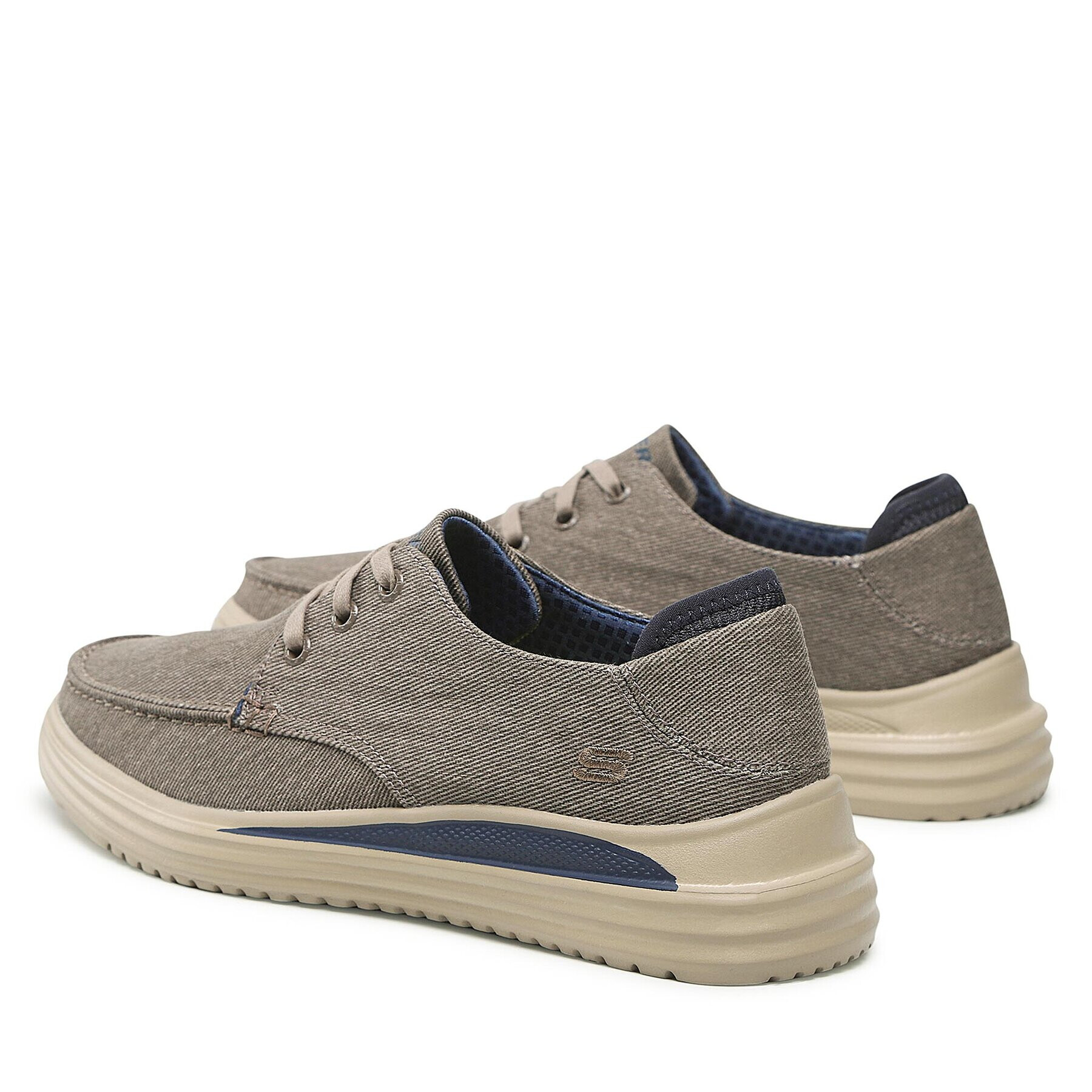 Skechers Polobotky Forenzo 204471/KHK Šedá - Pepit.cz