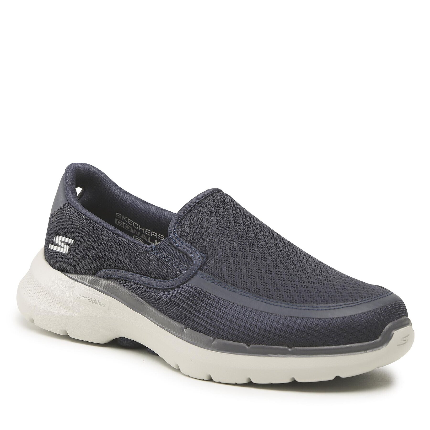 Skechers Polobotky Go Walk 6 216200/NVY Tmavomodrá - Pepit.cz