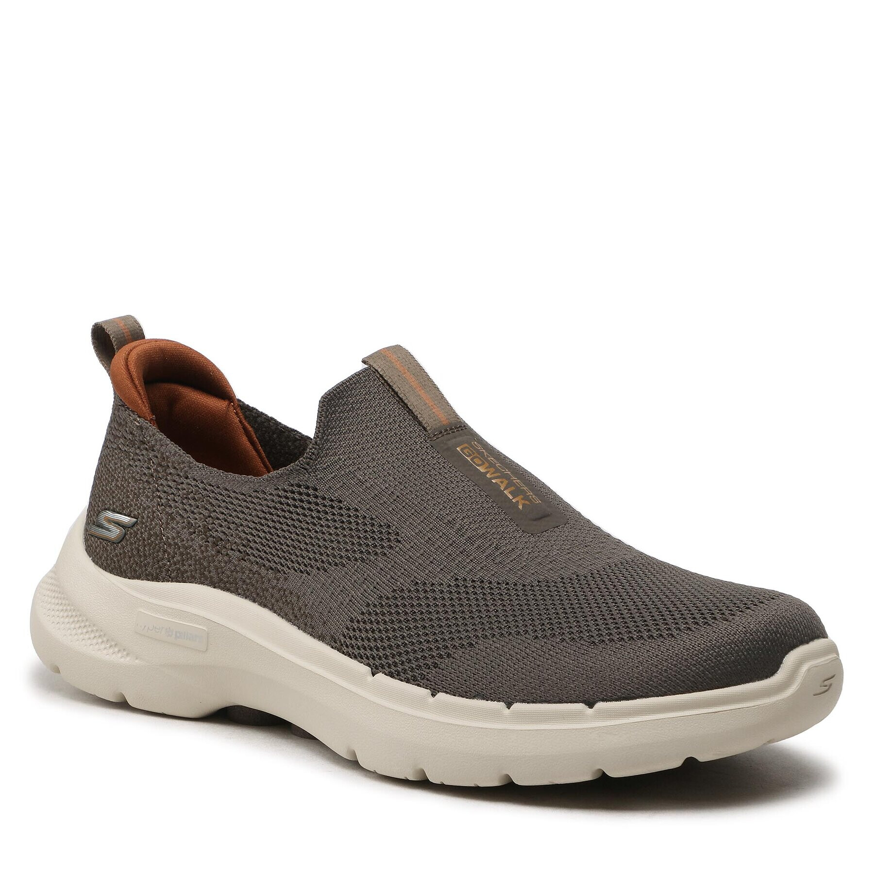 Skechers Polobotky Go Walk 6 216202/TPE Šedá - Pepit.cz