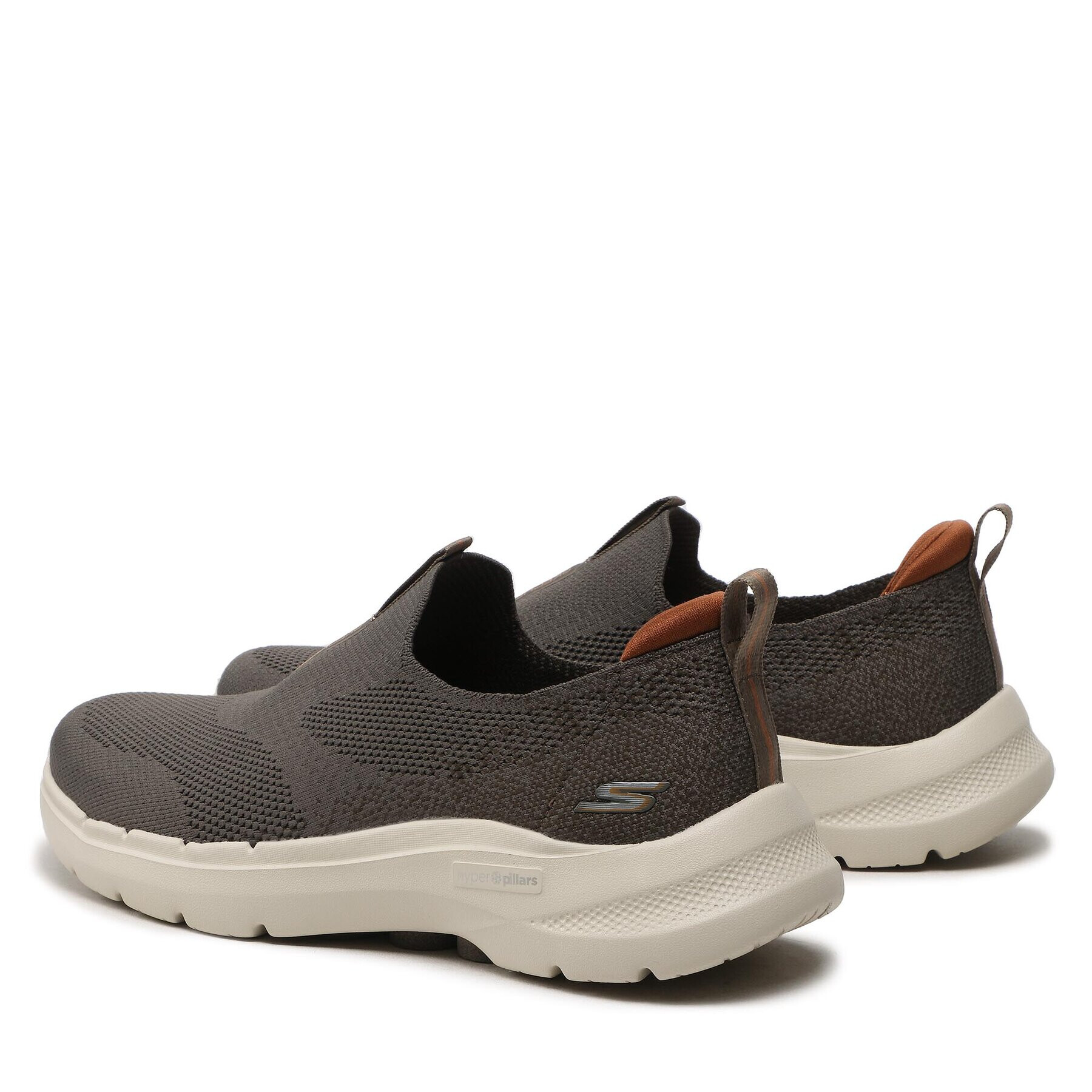 Skechers Polobotky Go Walk 6 216202/TPE Šedá - Pepit.cz