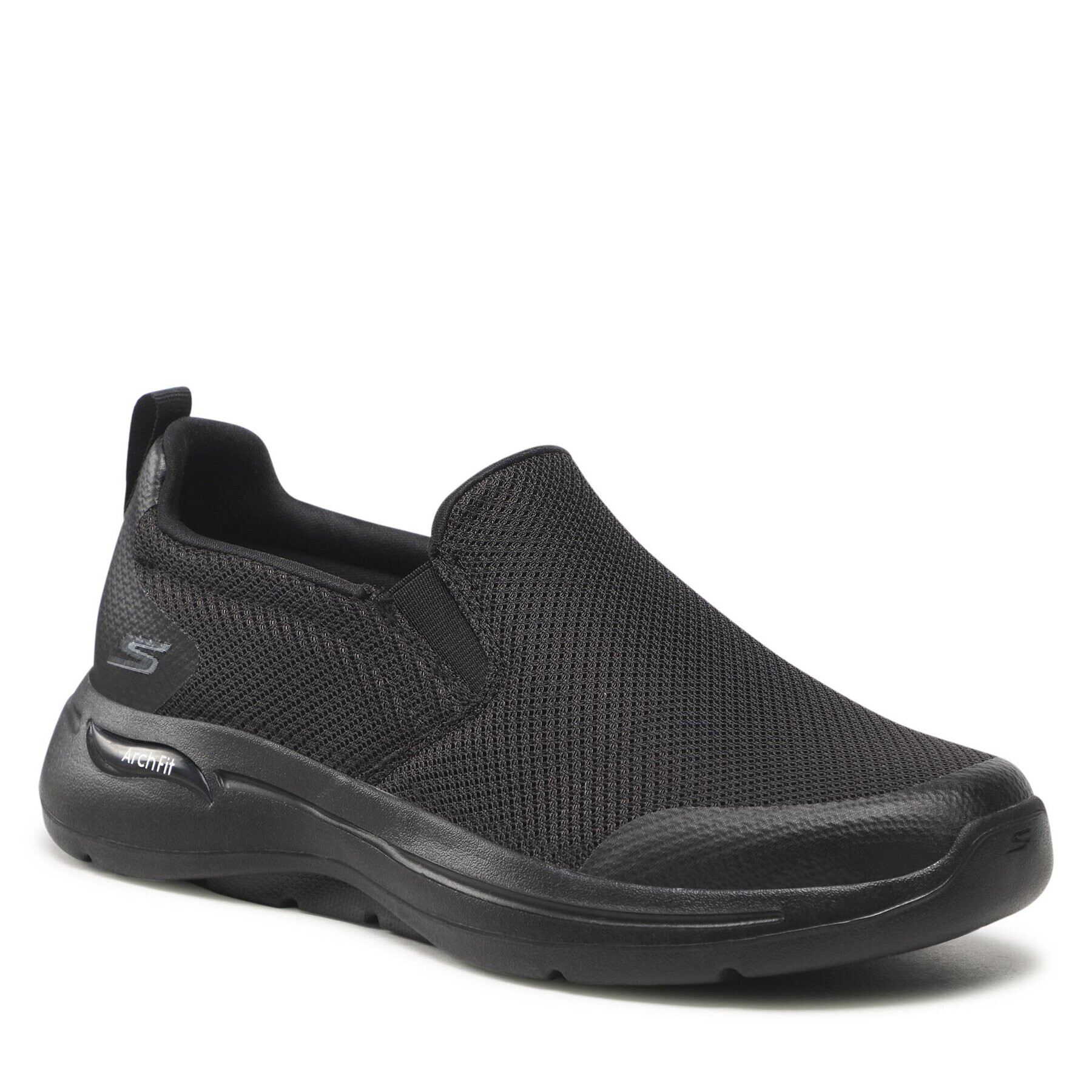 Skechers Polobotky Go Walk Arch Fit 216121/BBK Černá - Pepit.cz