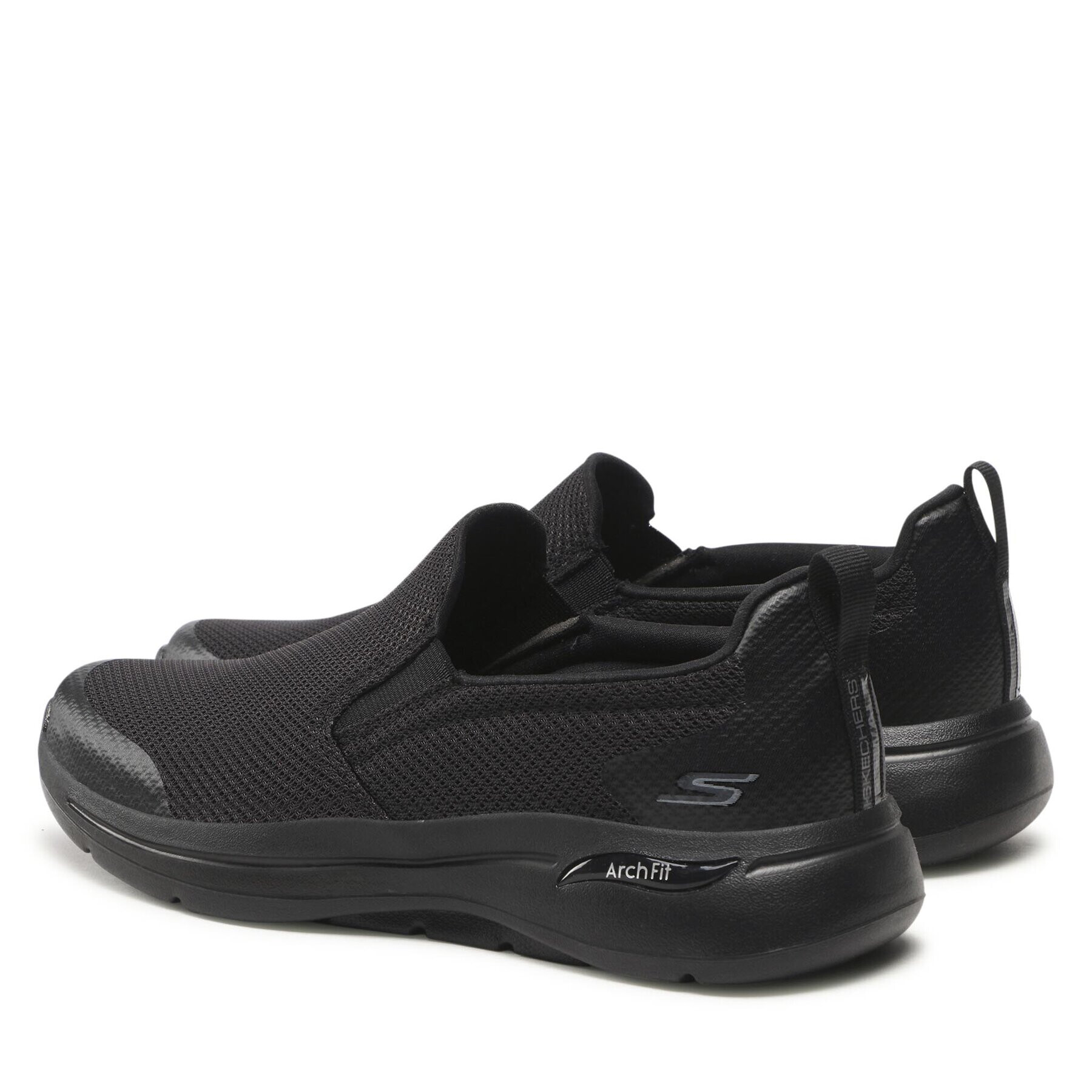 Skechers Polobotky Go Walk Arch Fit 216121/BBK Černá - Pepit.cz