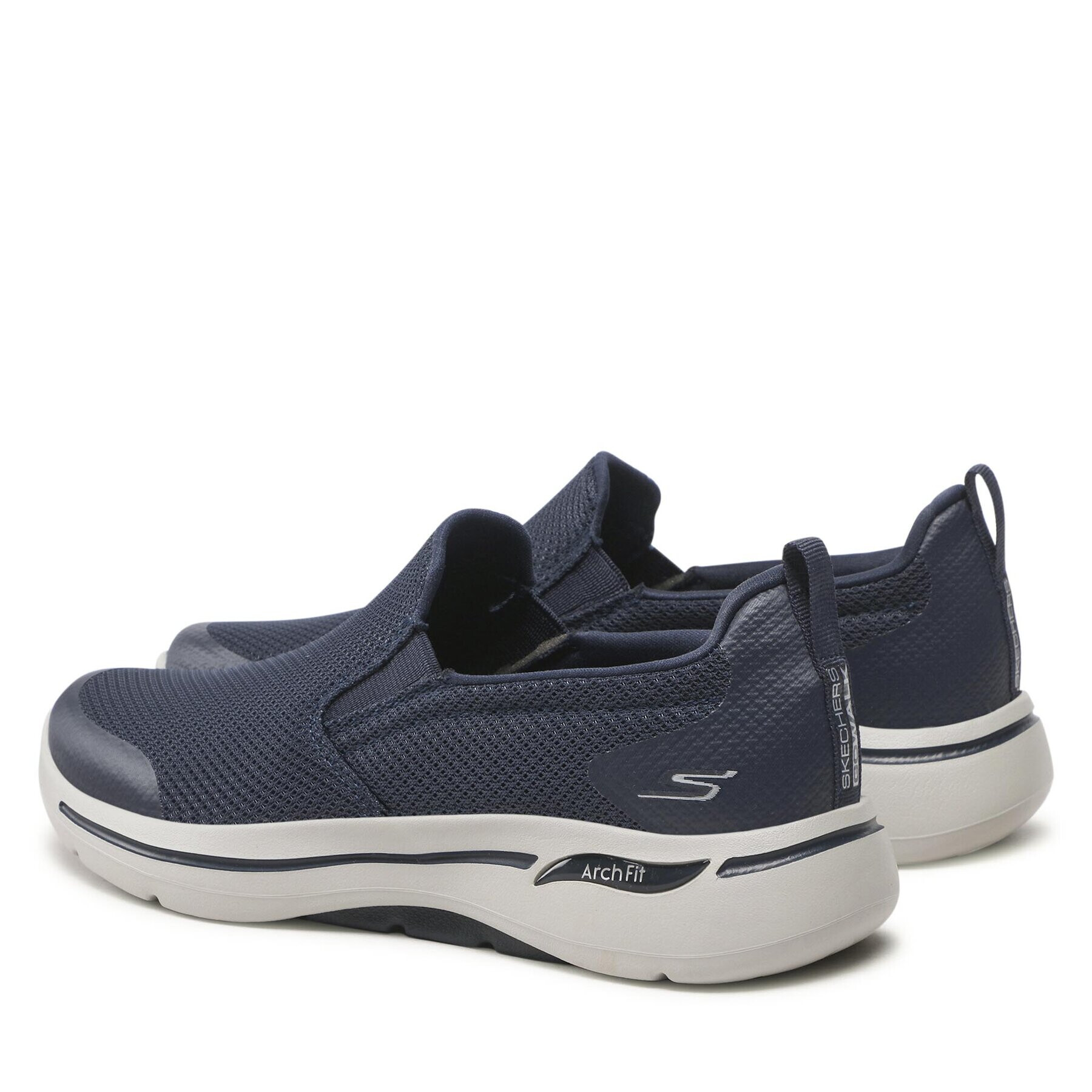 Skechers Polobotky Go Walk Arch Fit 216121/NVGY Tmavomodrá - Pepit.cz