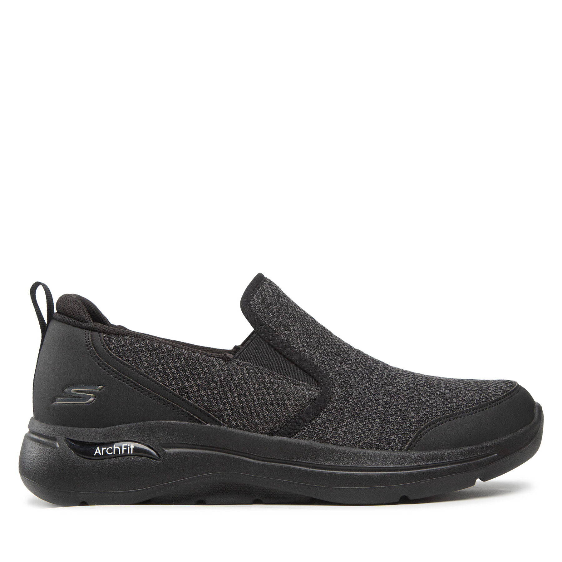 Skechers Polobotky Go Walk Arch Fit 216183/BBK Černá - Pepit.cz