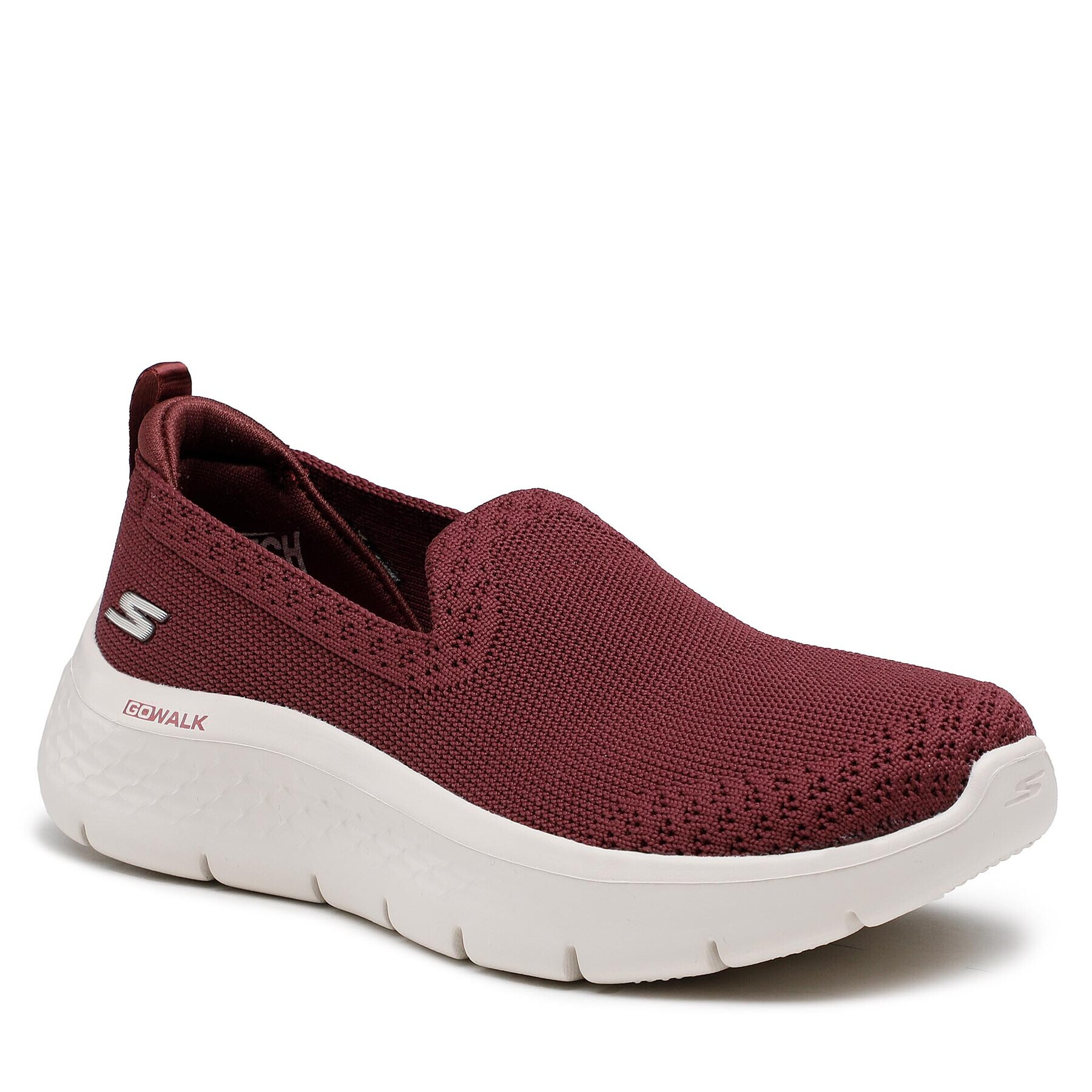 Skechers Polobotky Go Walk Flex 124957/BURG Fialová - Pepit.cz