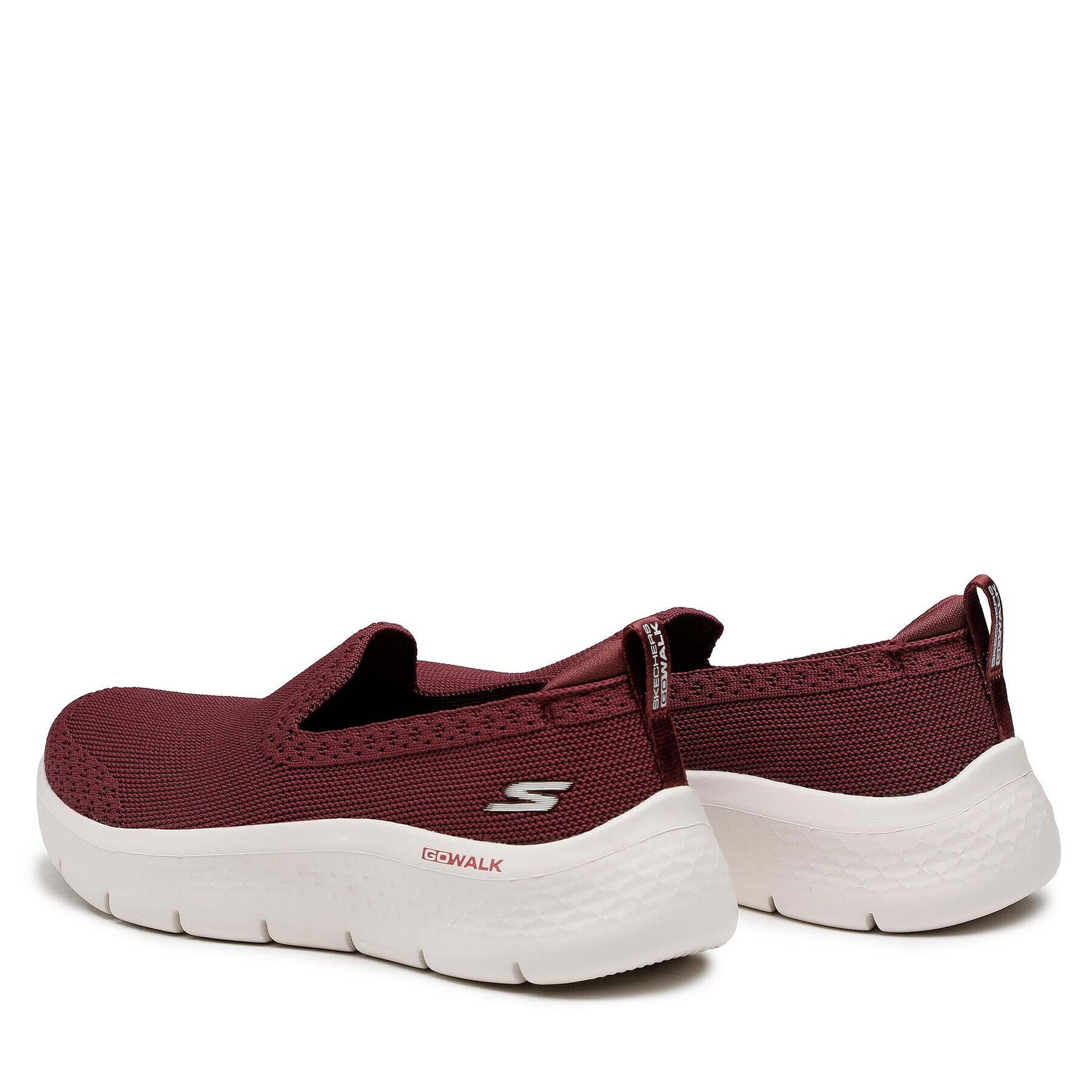 Skechers Polobotky Go Walk Flex 124957/BURG Fialová - Pepit.cz