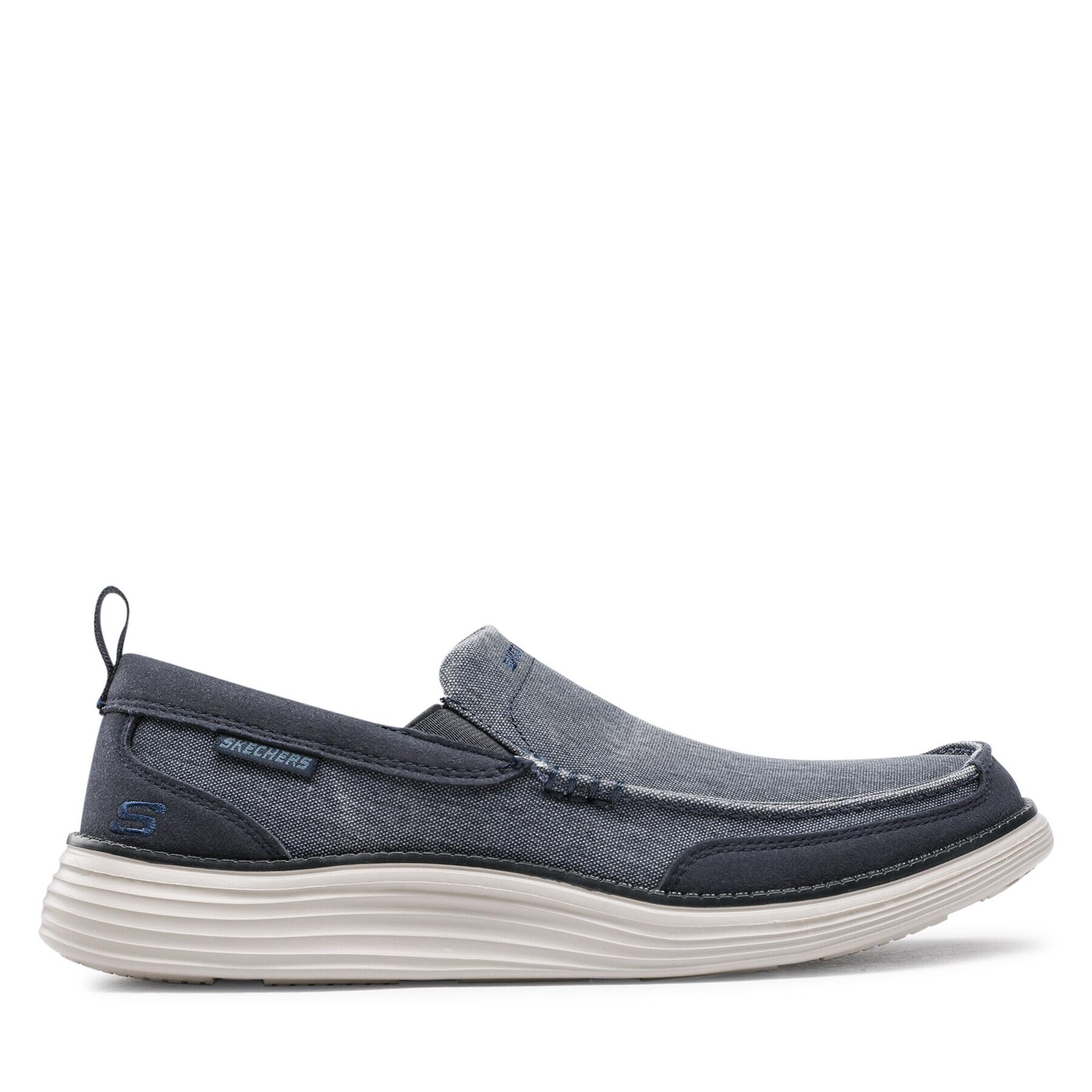 Skechers Polobotky Lenton 65901/NVY Tmavomodrá - Pepit.cz