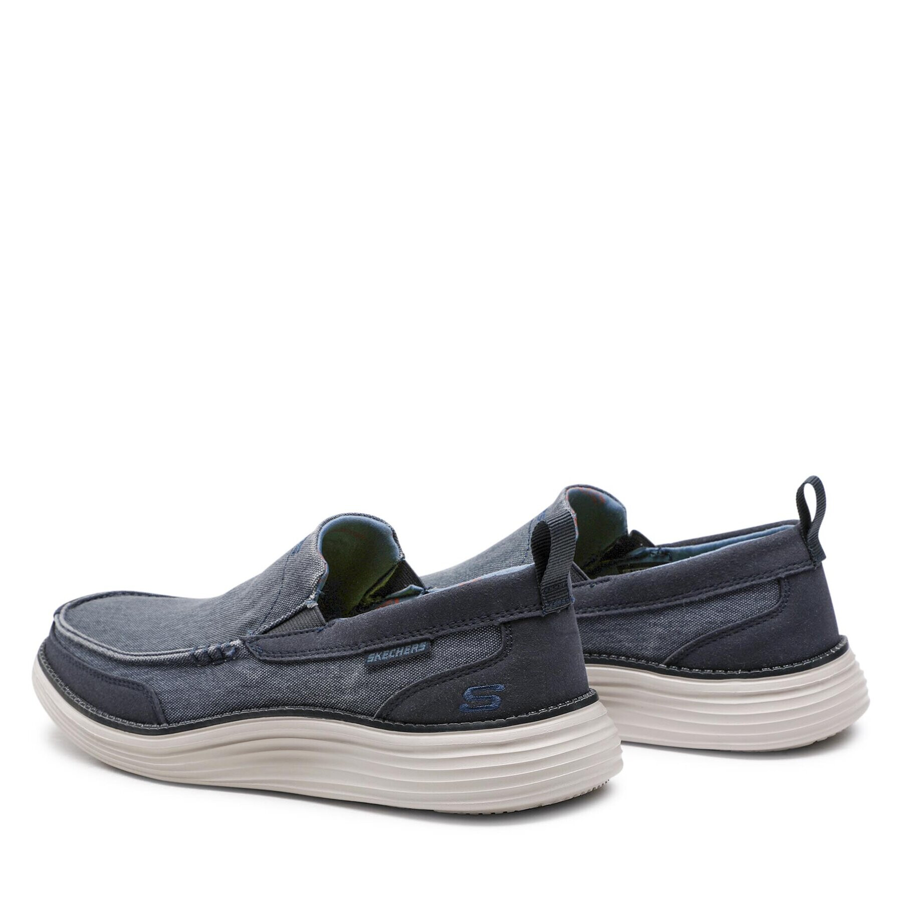 Skechers Polobotky Lenton 65901/NVY Tmavomodrá - Pepit.cz