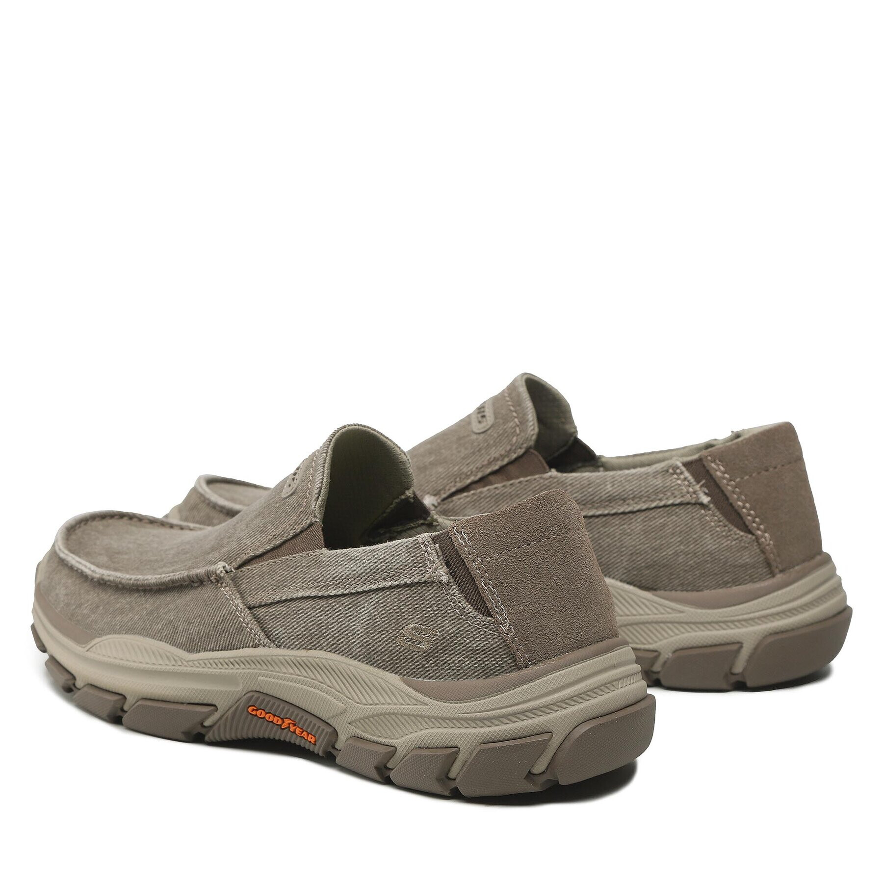 Skechers Polobotky Melbert 204438/TPE Khaki - Pepit.cz