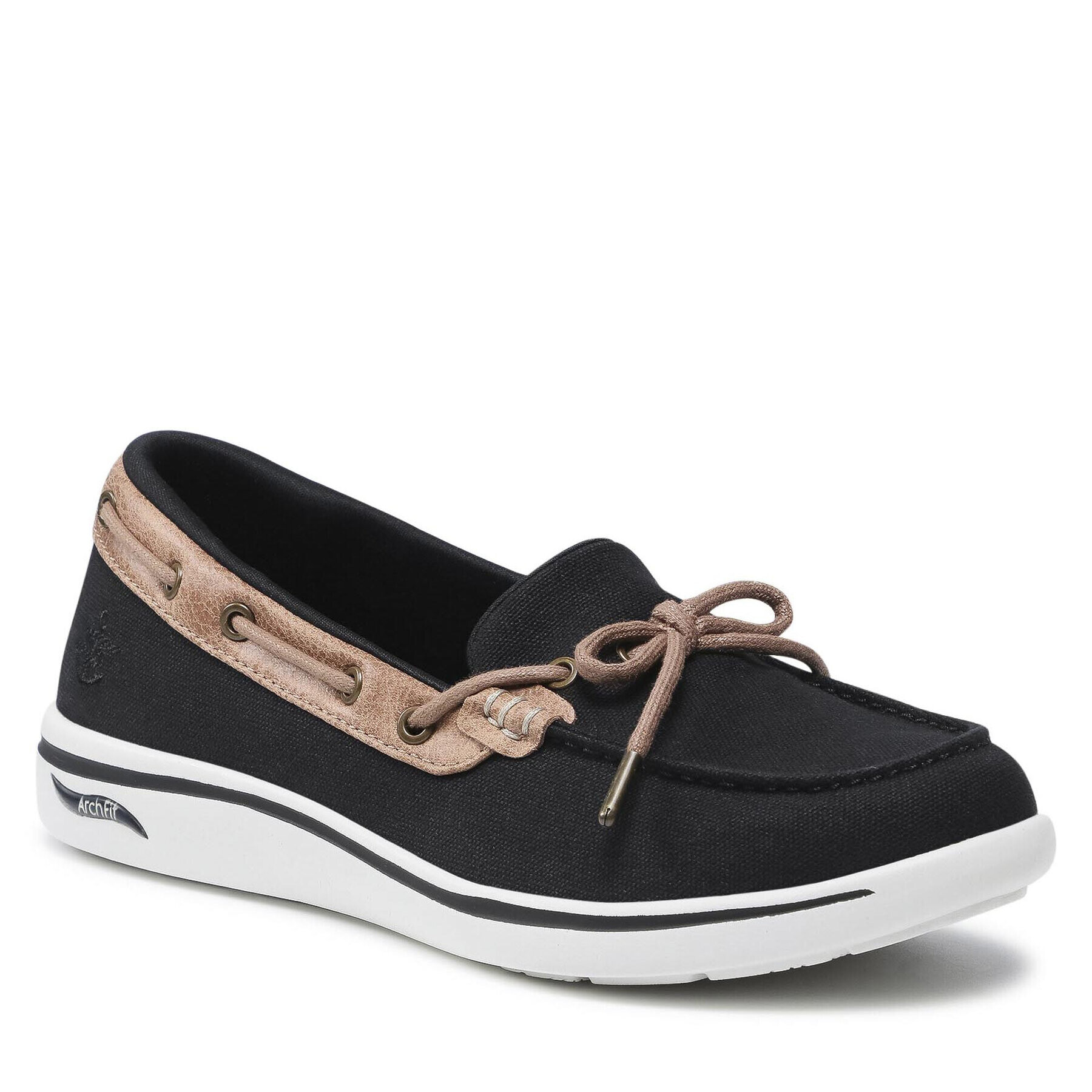 Skechers Polobotky Shoreline 136600/BLK Černá - Pepit.cz