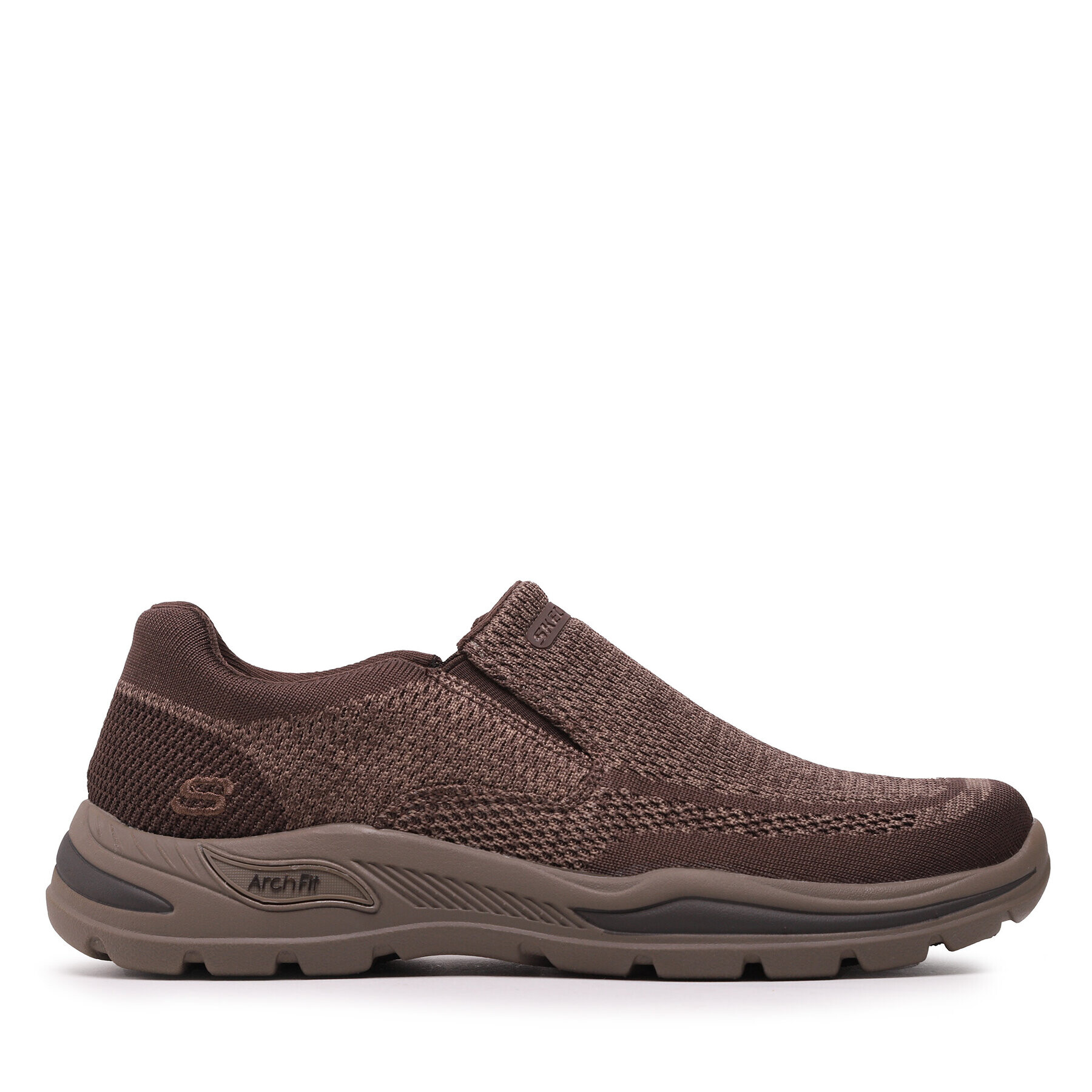 Skechers Polobotky Vaseo 204495/BRN Hnědá - Pepit.cz