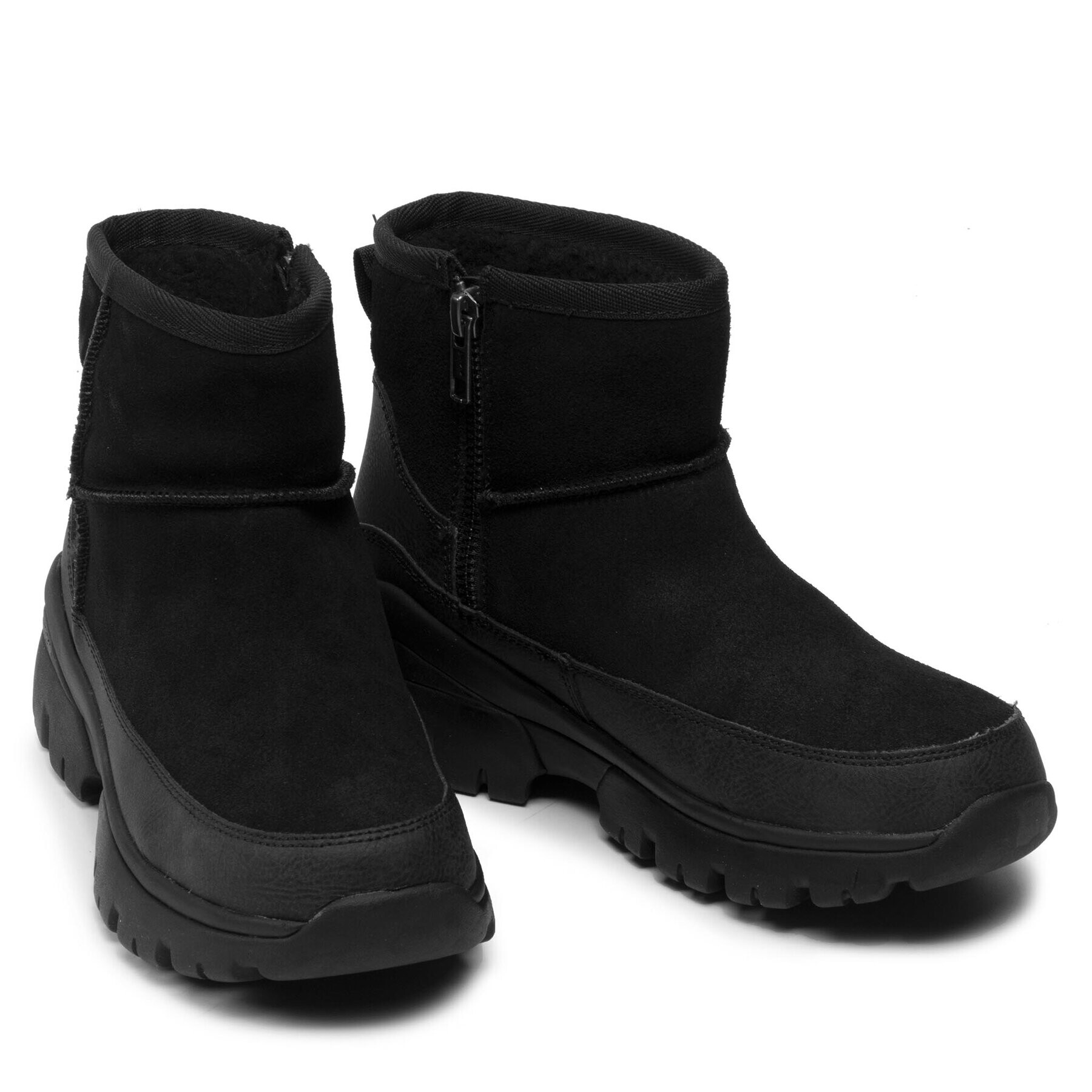 Skechers Polokozačky Stormcrusher 167279/BBK Černá - Pepit.cz