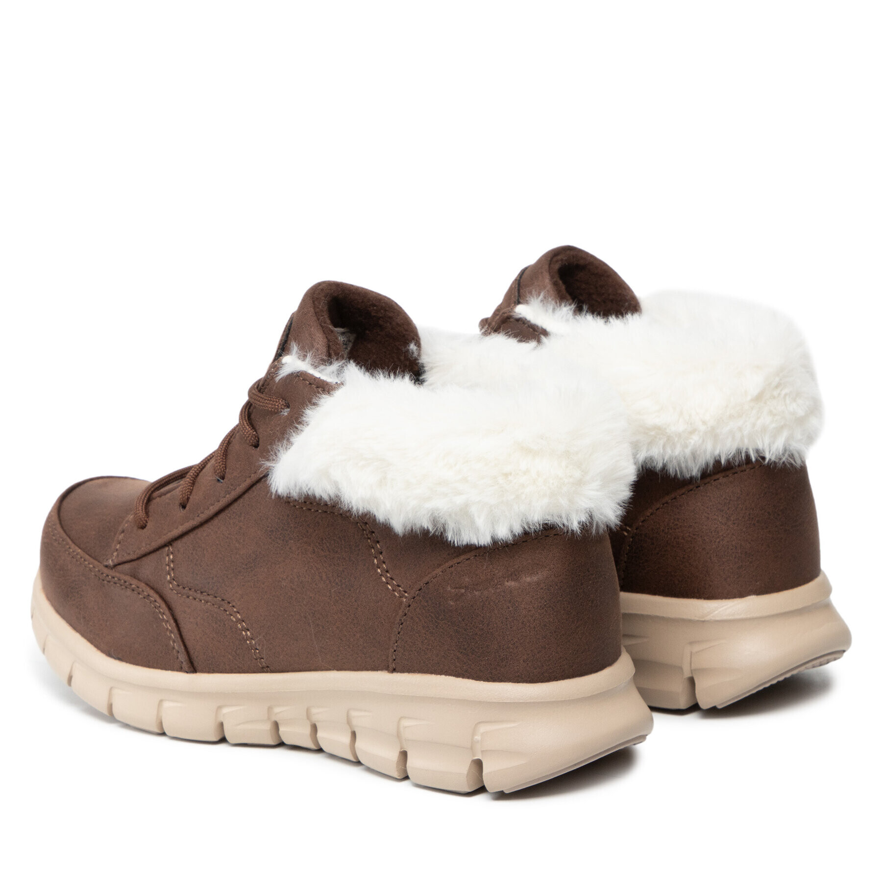 Skechers Polokozačky Warm Seeker 167258/CHOC Hnědá - Pepit.cz