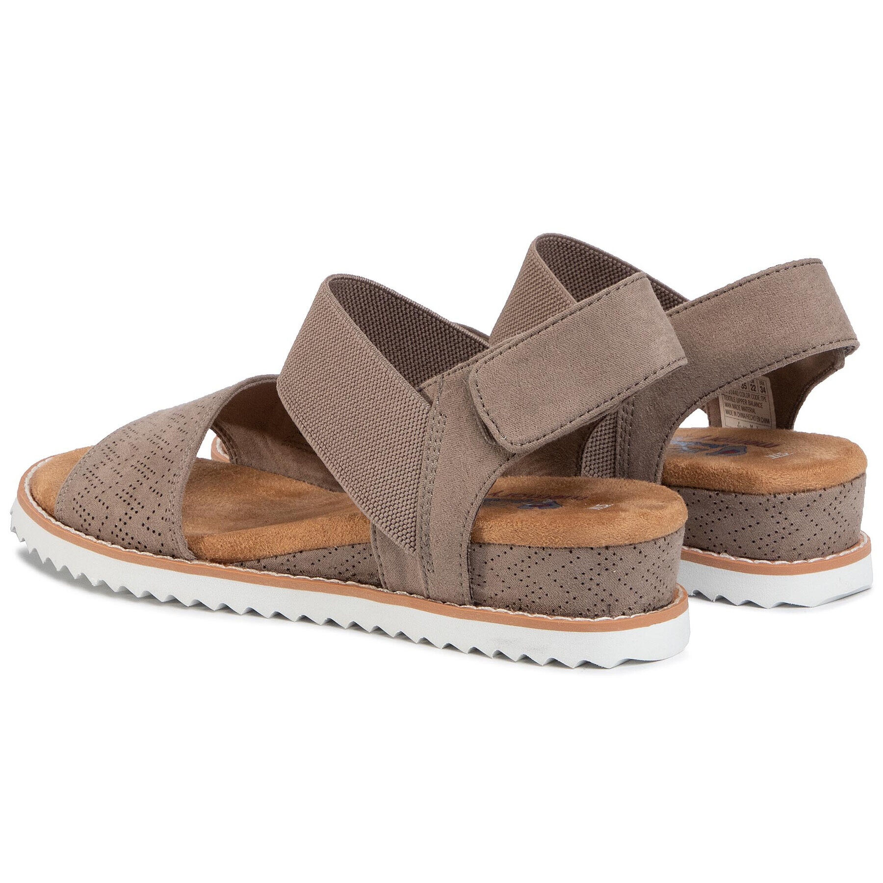 Skechers Sandály BOBS Desert Kiss 31440/TPE Hnědá - Pepit.cz