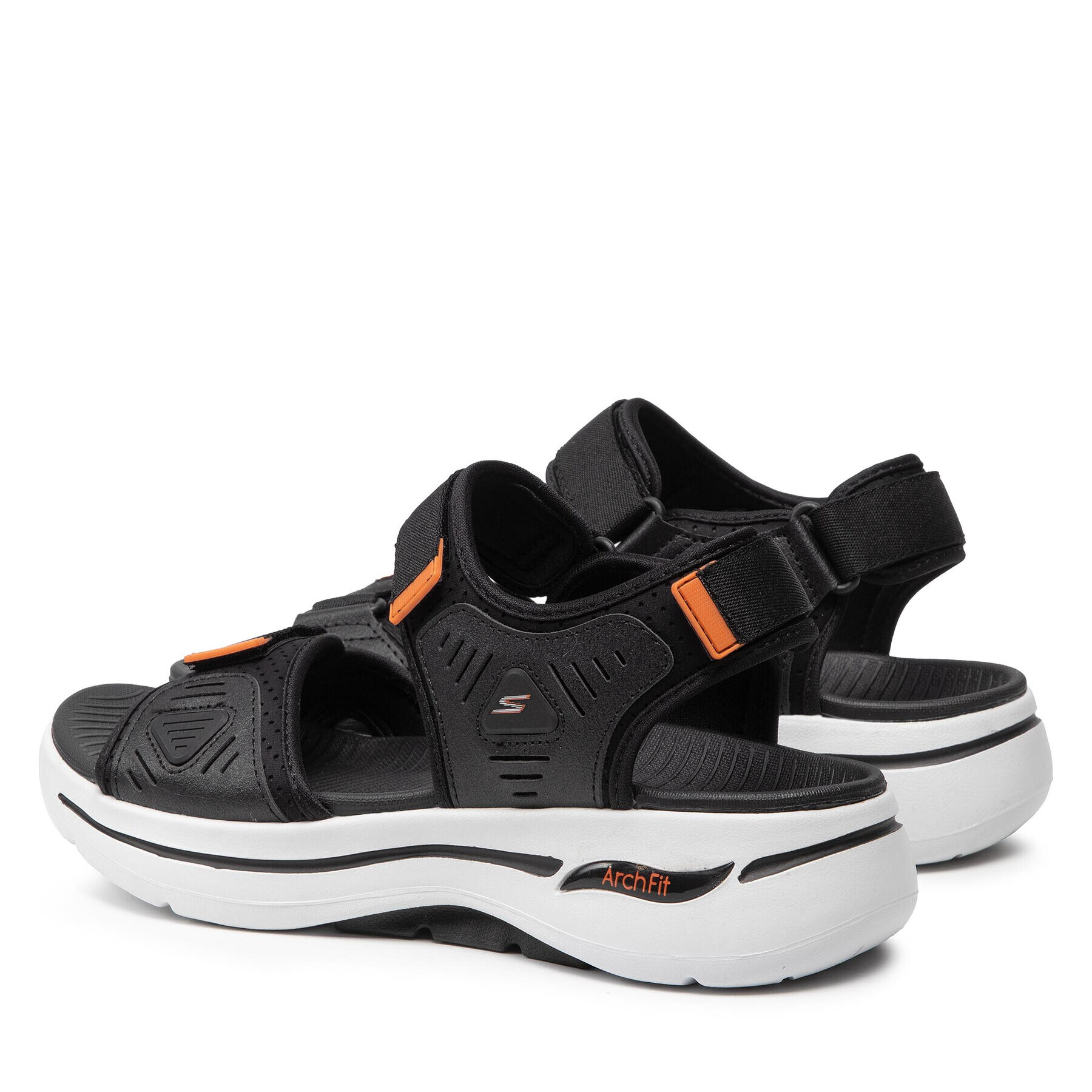 Skechers Sandály Go Walk Arch Fit Sandal 229020/BKOR Černá - Pepit.cz