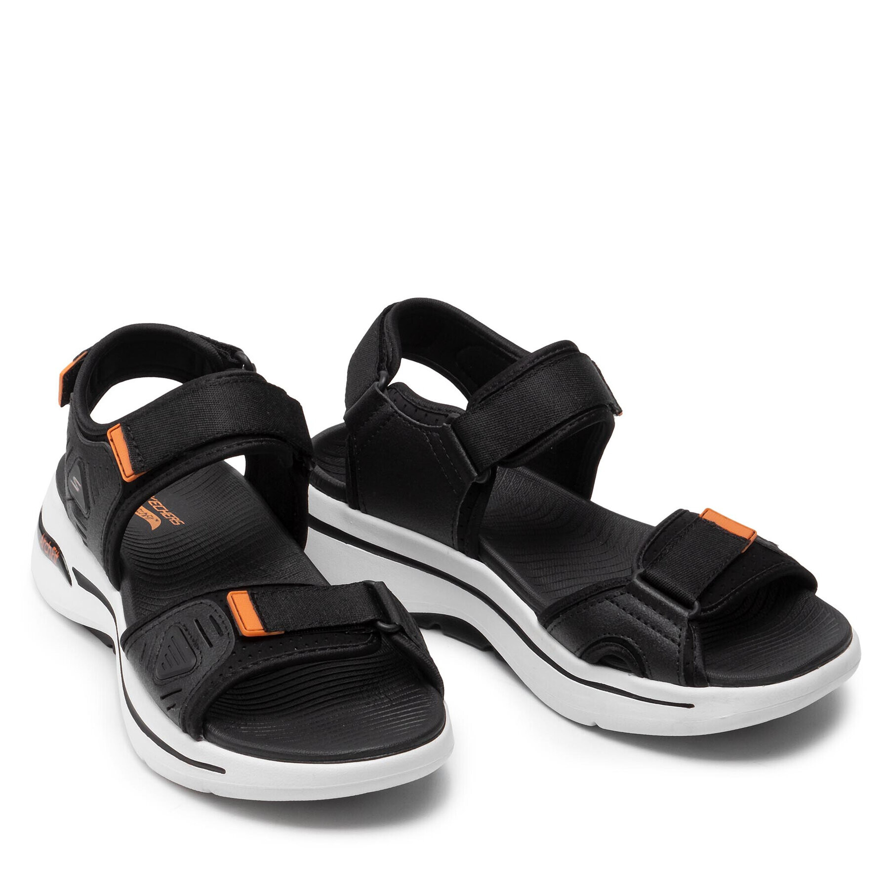 Skechers Sandály Go Walk Arch Fit Sandal 229020/BKOR Černá - Pepit.cz