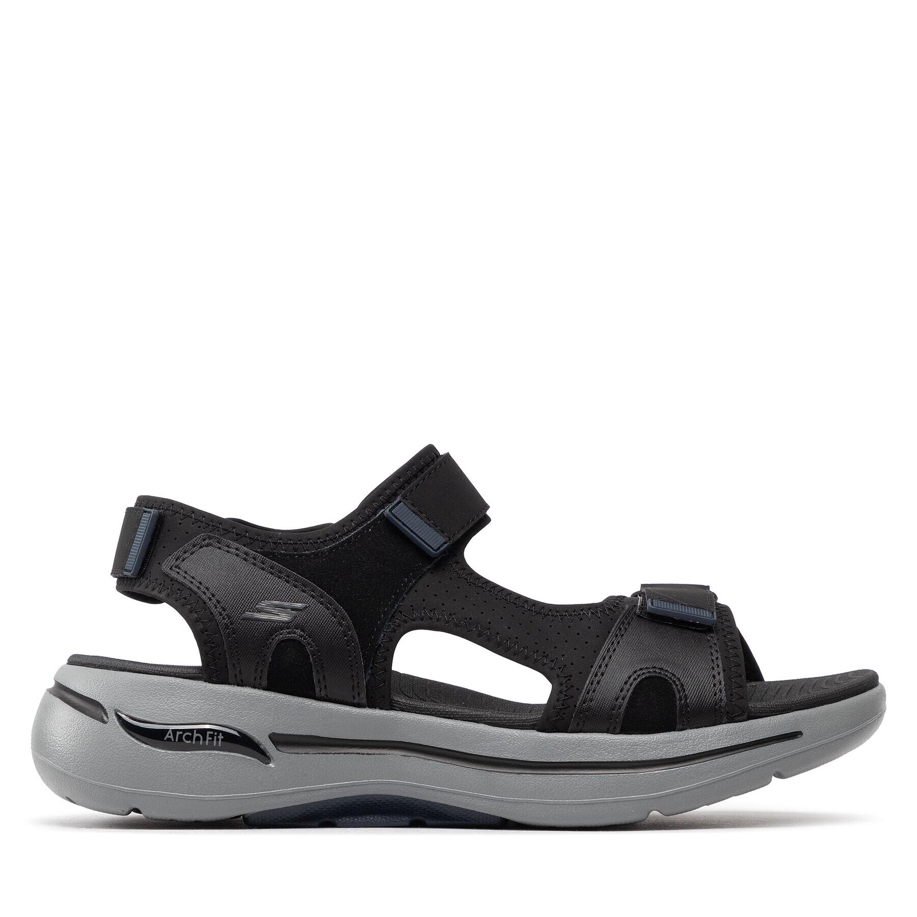 Skechers Sandály Go Walk Arch Fit Sandal 229021/BKNV Černá - Pepit.cz