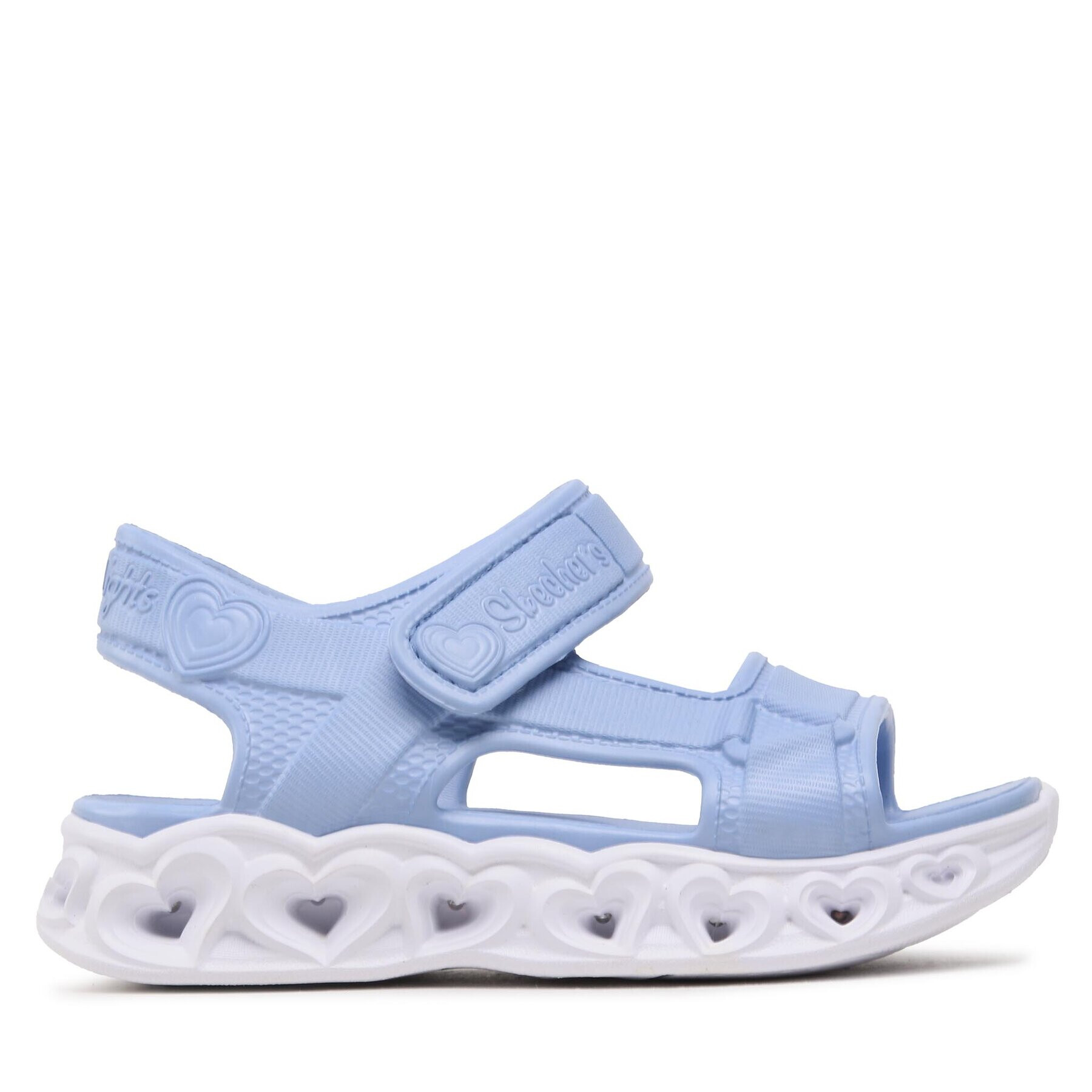 Skechers Sandály Heart Lights Sandals Always Flashy 308045L Modrá - Pepit.cz