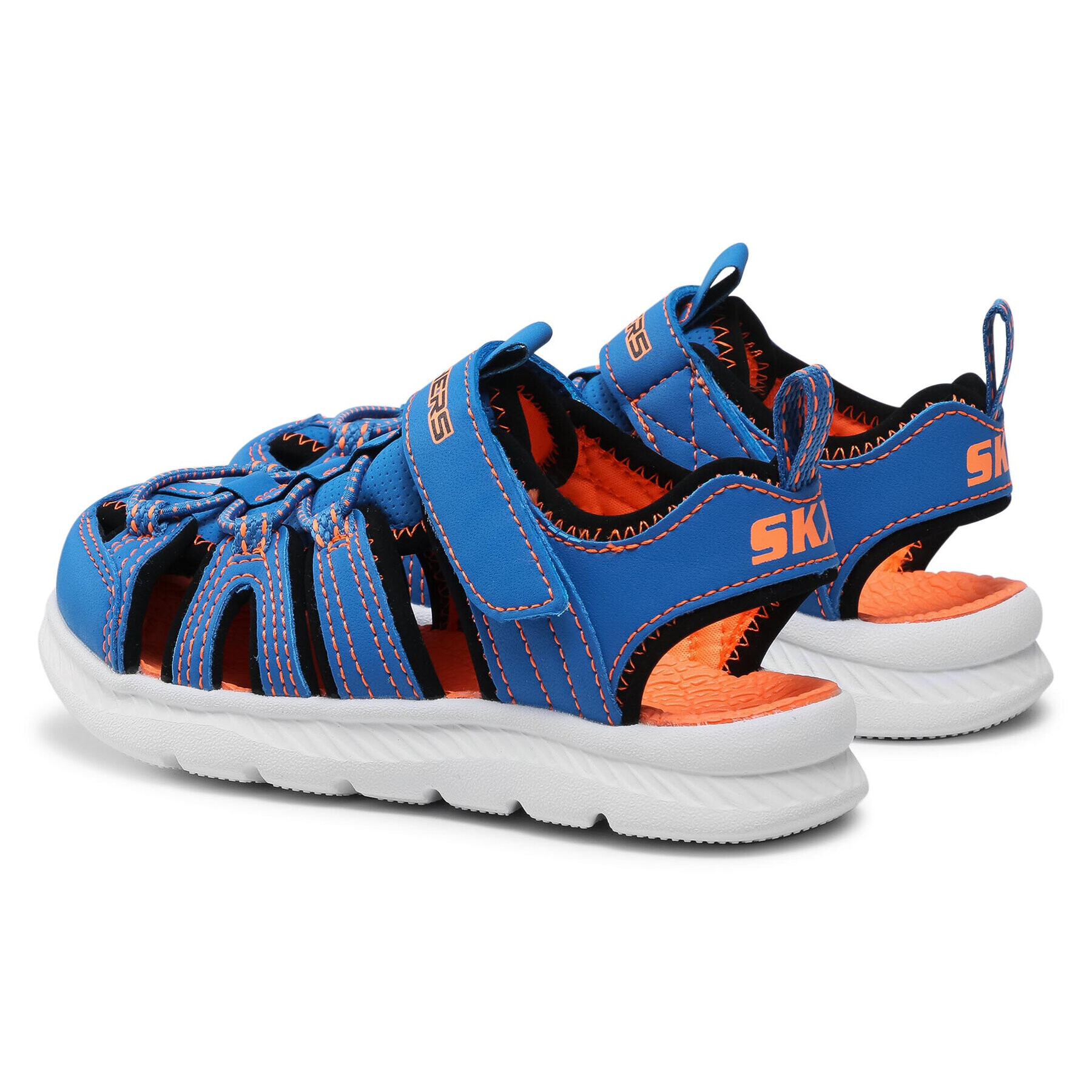 Skechers Sandály Heat Blast 400041L/BLBK Modrá - Pepit.cz