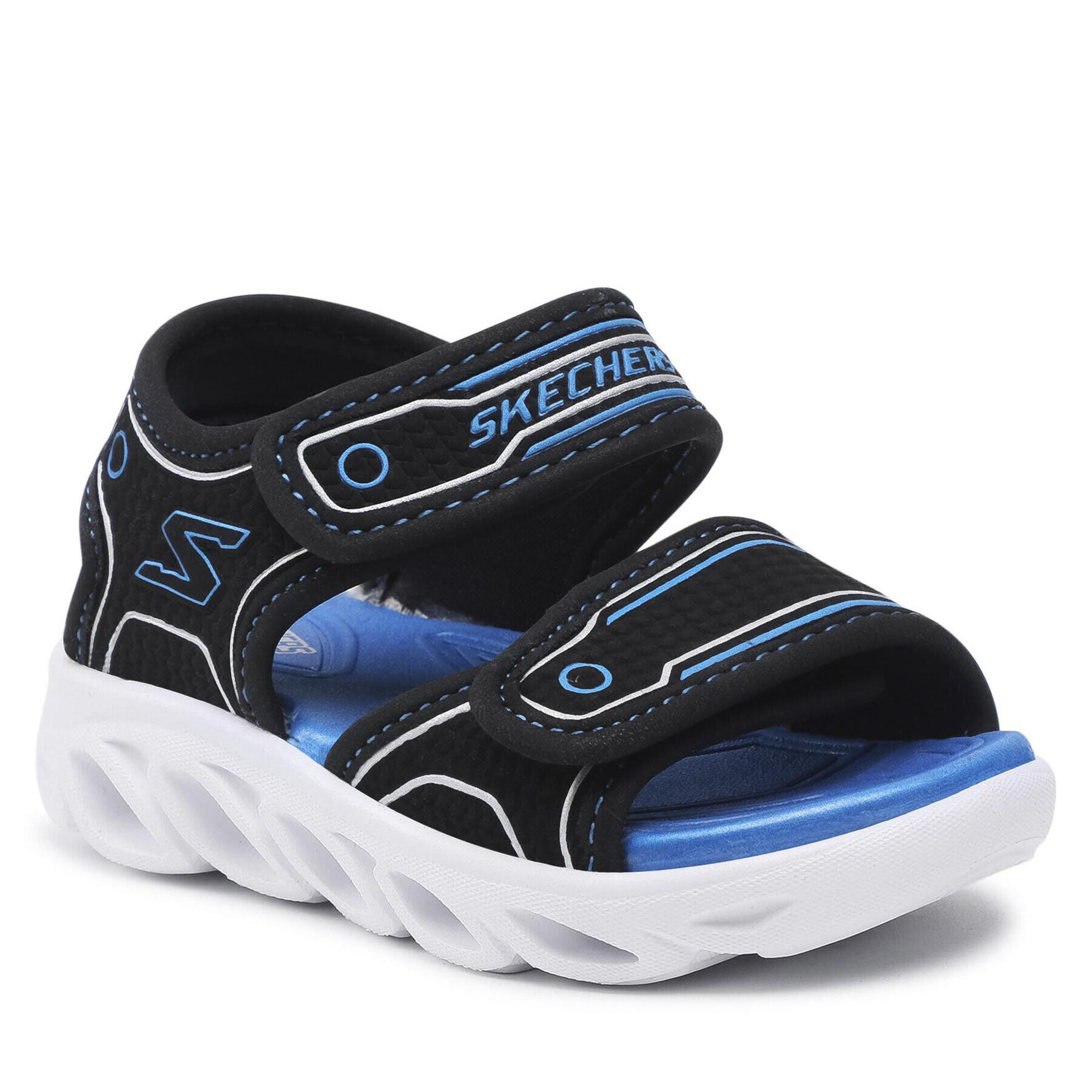 Skechers Sandály Hypno Splash 90522N/BKBL Černá - Pepit.cz