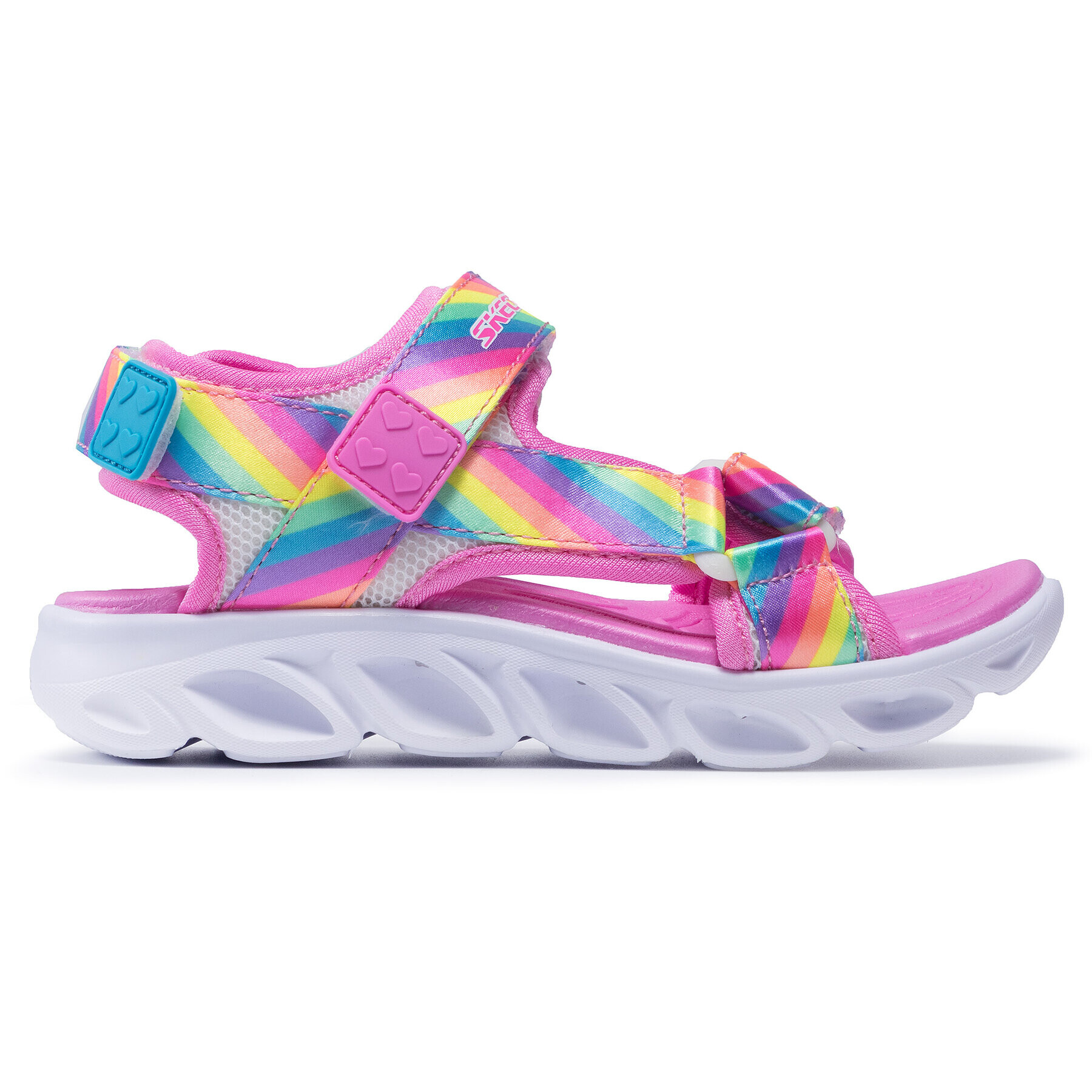 Skechers Sandály Rainbow Lights 20218L/MLT Růžová - Pepit.cz