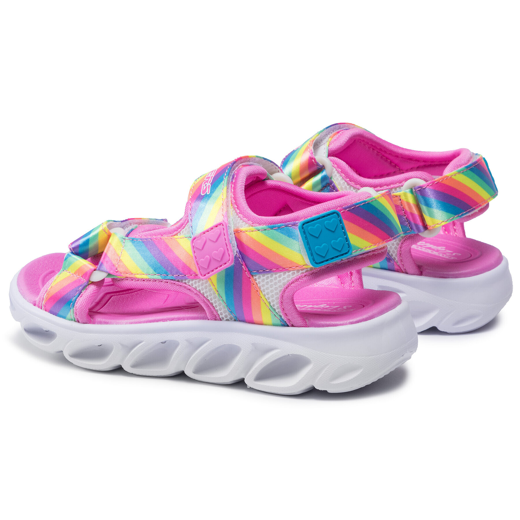 Skechers Sandály Rainbow Lights 20218L/MLT Růžová - Pepit.cz