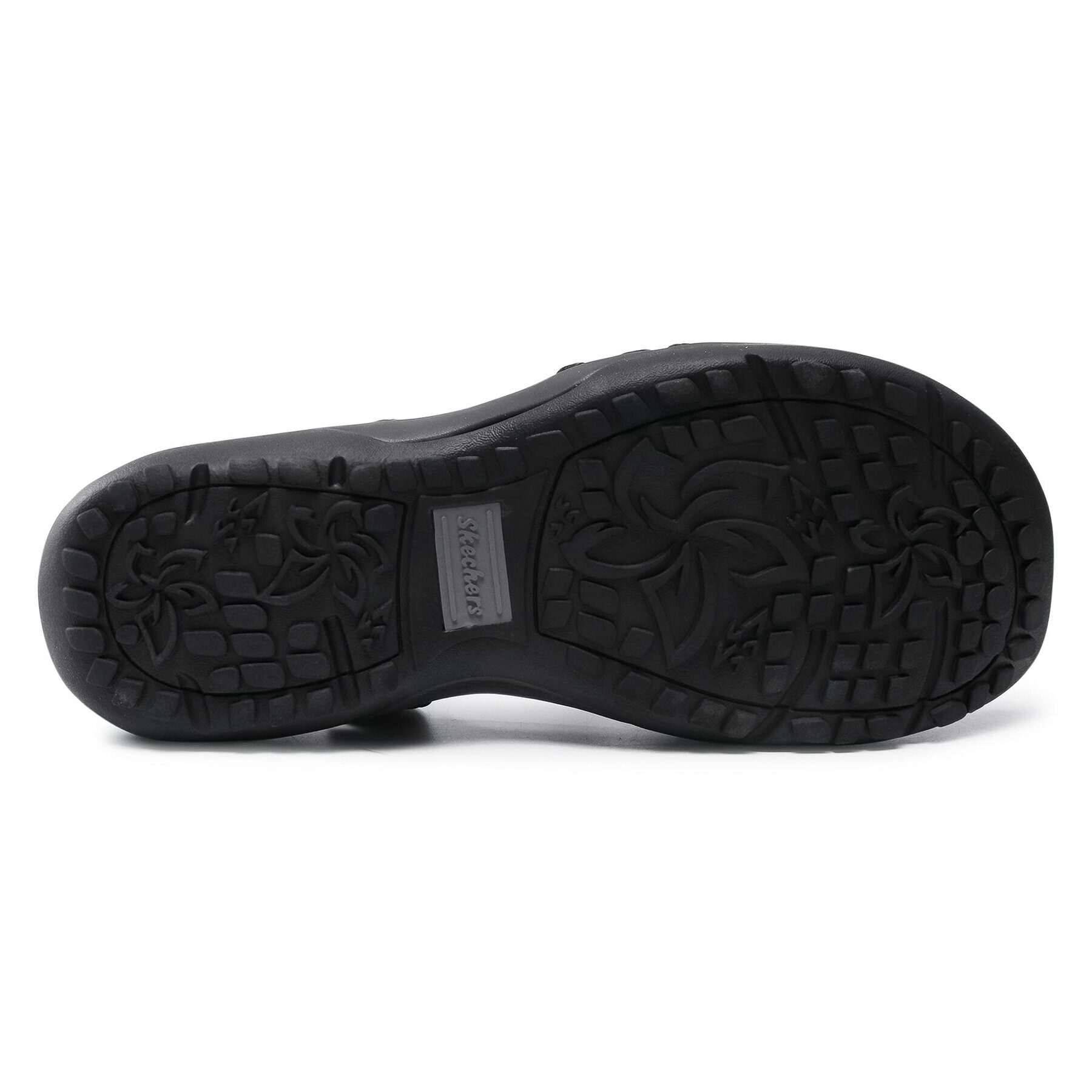 Skechers Sandály Simply Stretch 163023/BLK Černá - Pepit.cz